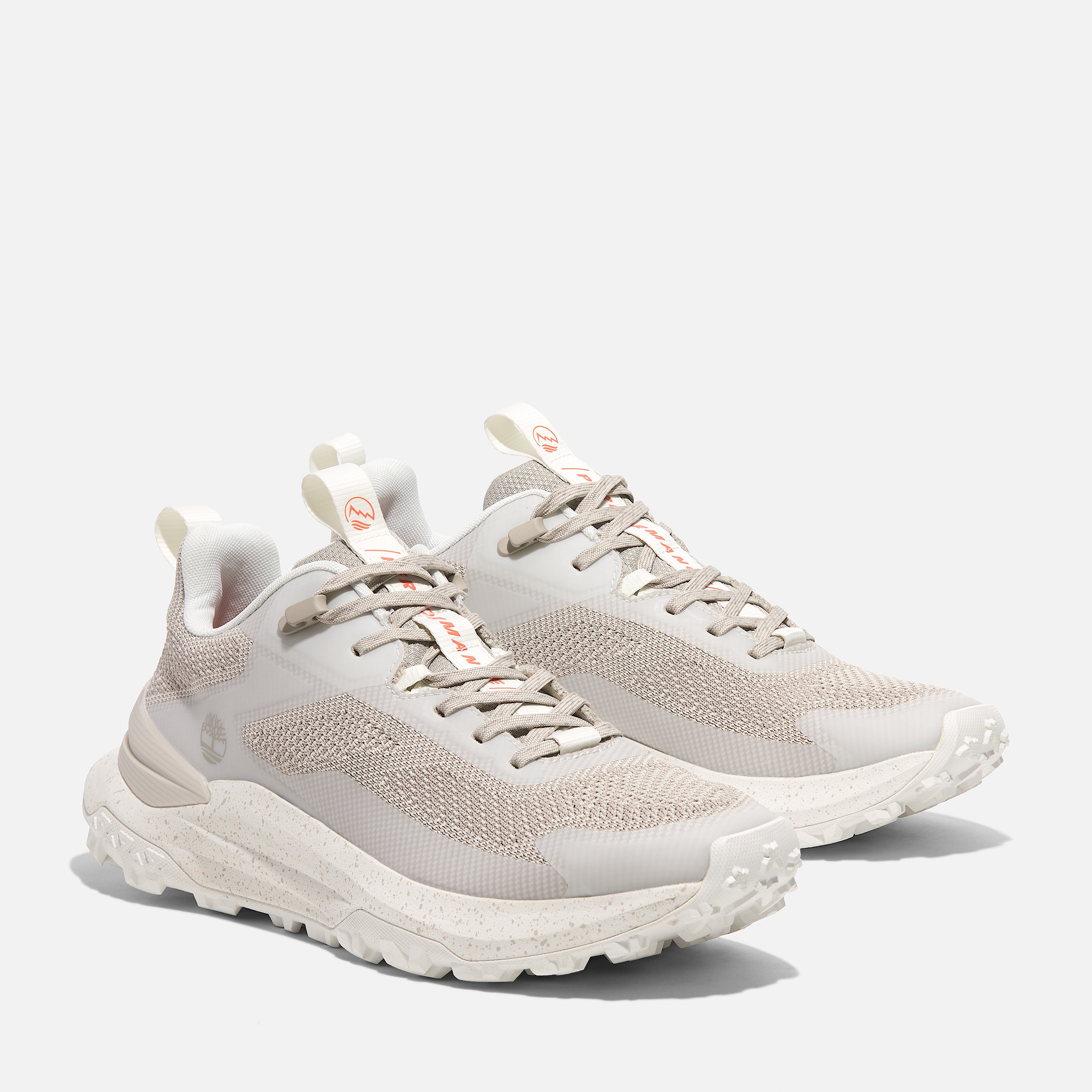 Mens Motion Access Low LaceUp Sneaker TBL Light Taupe KnitWhite ALT4