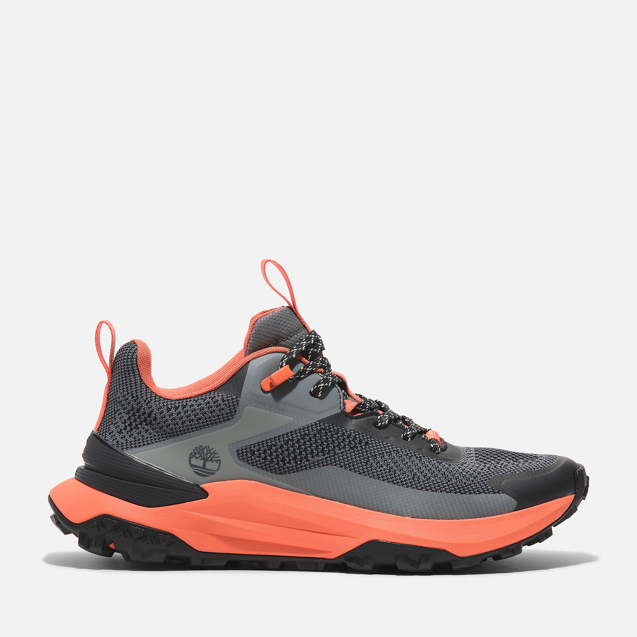 Mens Motion Access Low LaceUp Sneaker TBL Grey KnitOrange HERO