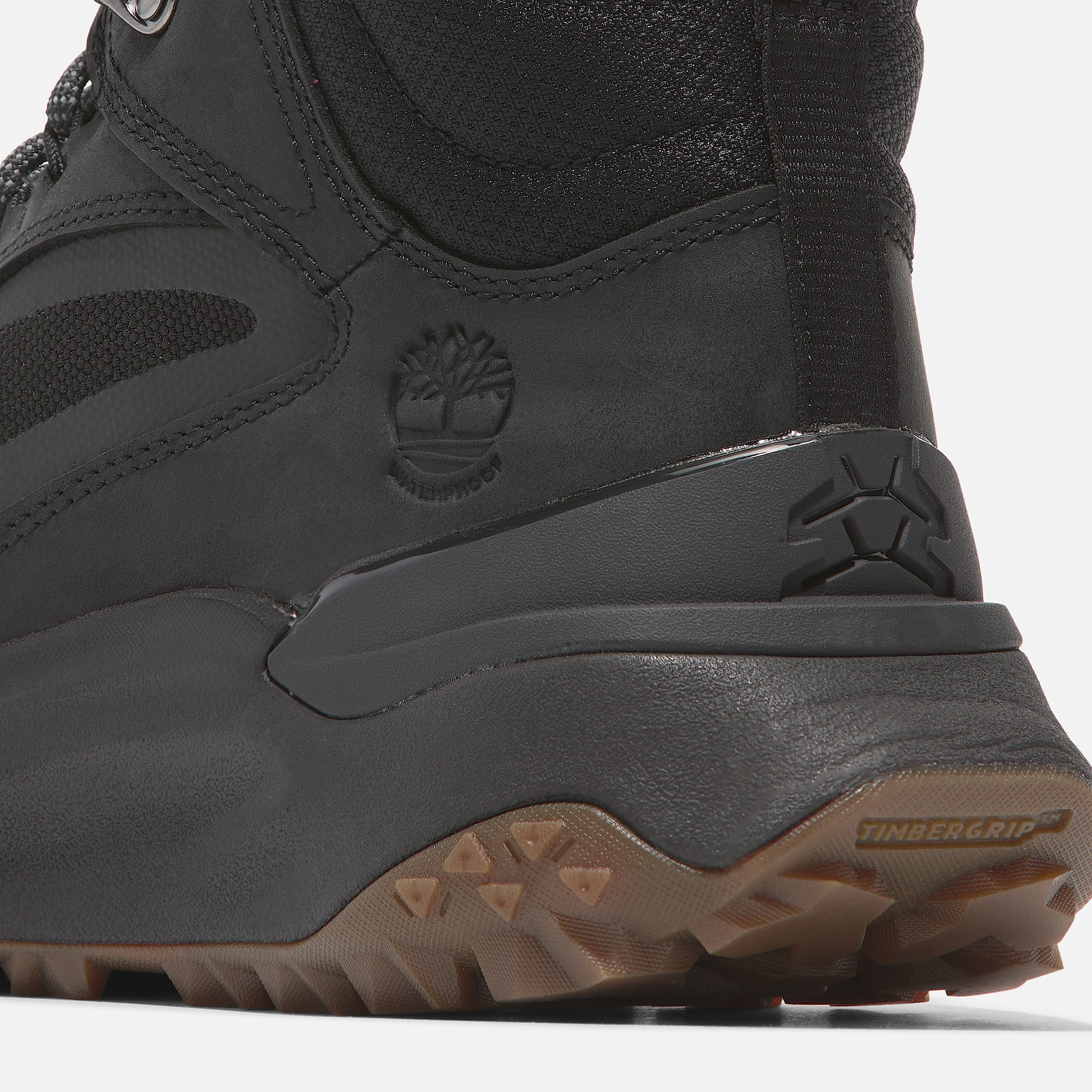 Womens Motion Access Mid LaceUp Waterproof Hiking Boot TBL Black ALT7