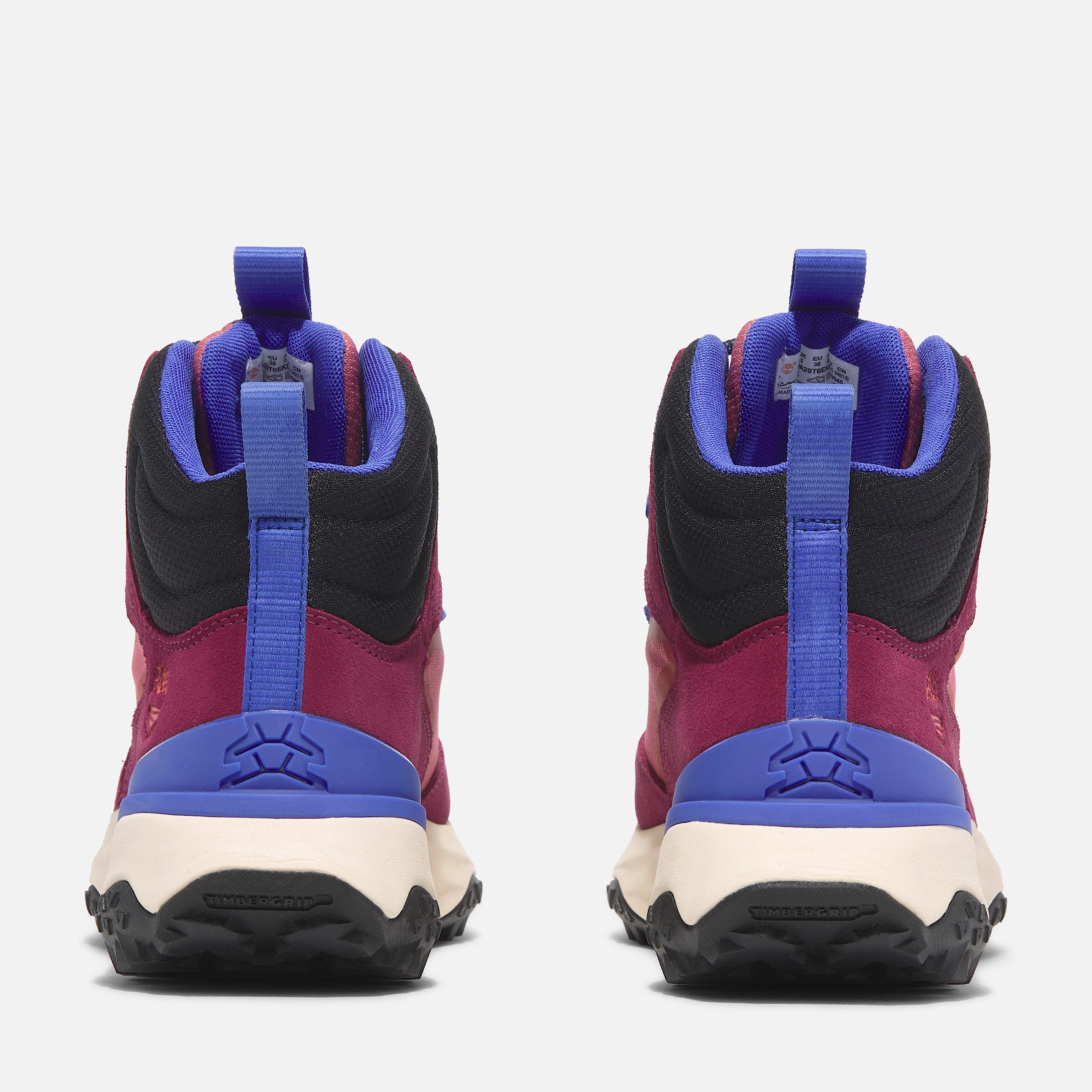 Womens Motion Access Mid LaceUp Waterproof Hiking Boot TBL Dark Pink Suede ALT5