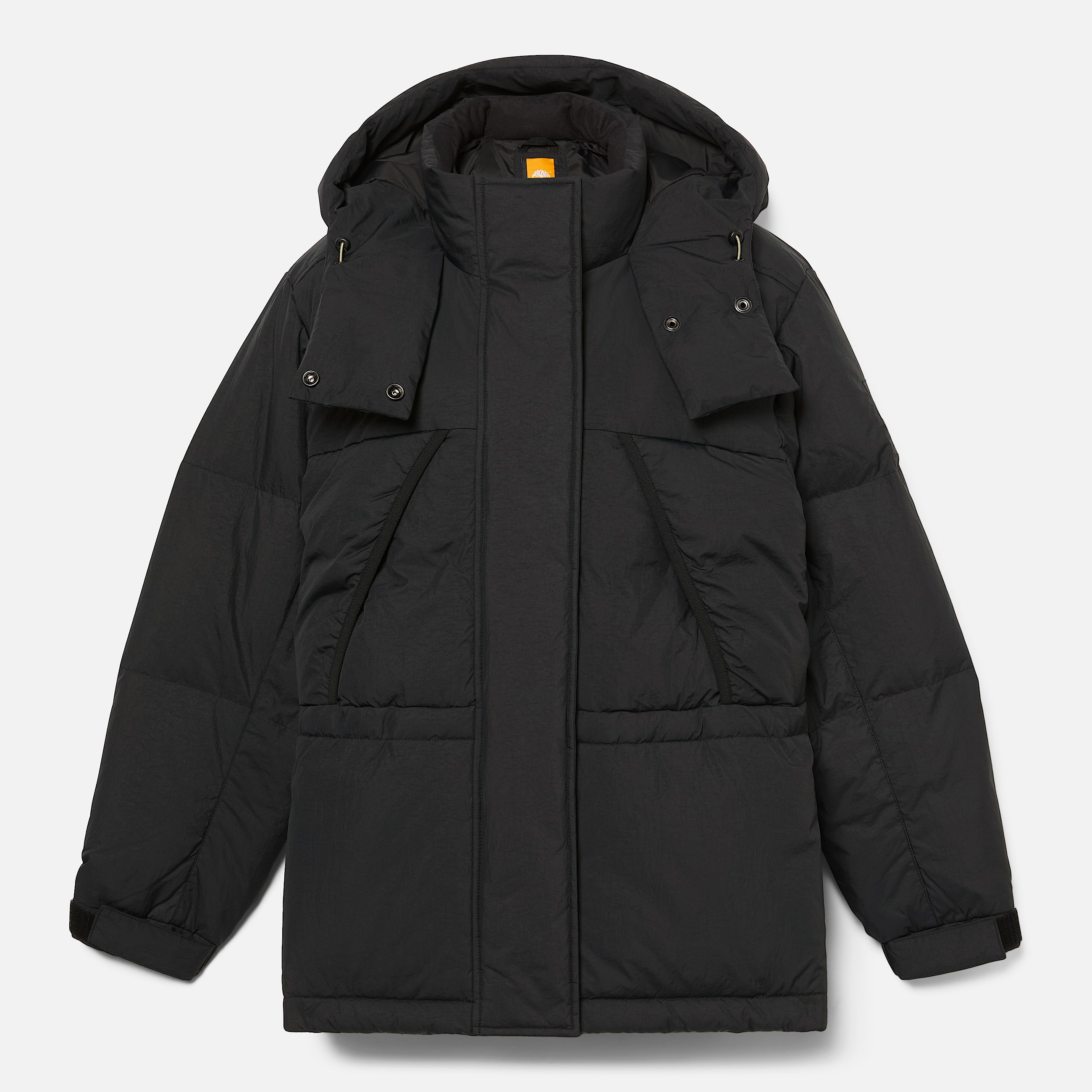 Womens Howker Recycled Down Puffer Jacket TBL Black ALT10