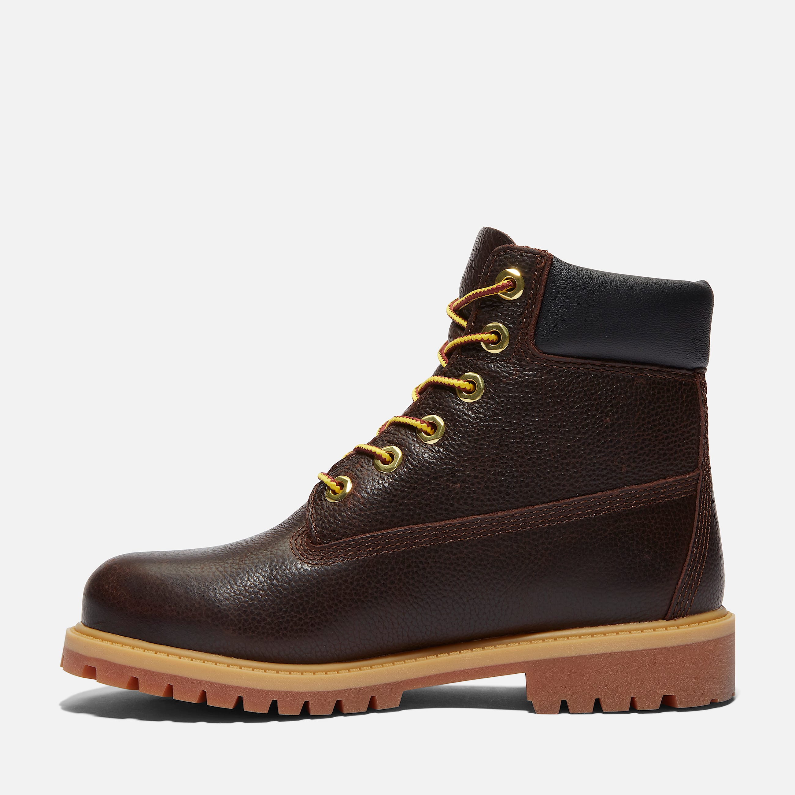 Junior Timberland Premium Espresso 6Inch LaceUp Waterproof Boot TBL Espresso FullGrain ALT6