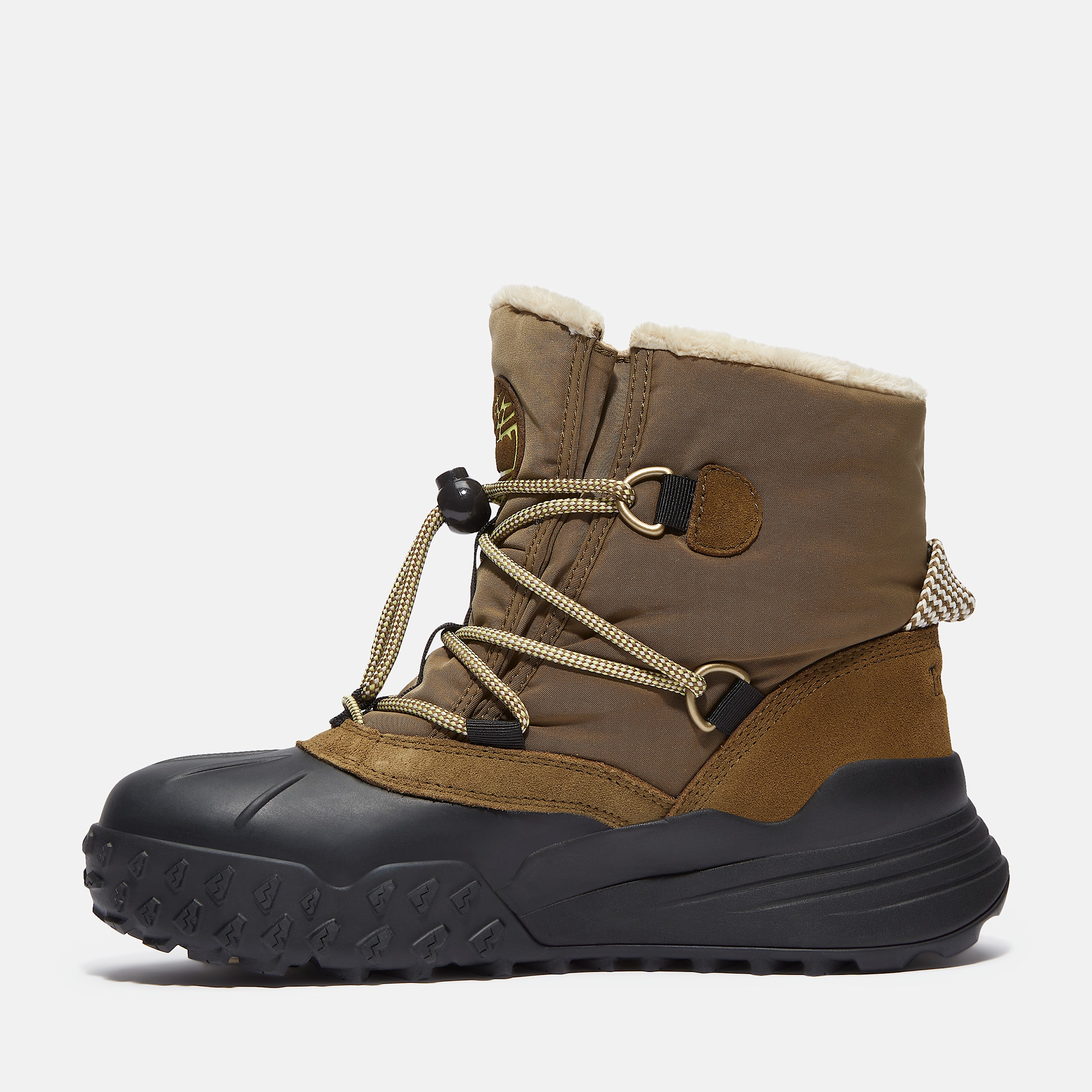 Womens Moriah Range Mid Warm Lined Waterproof Snow Boot TBL Olive Leather ALT6