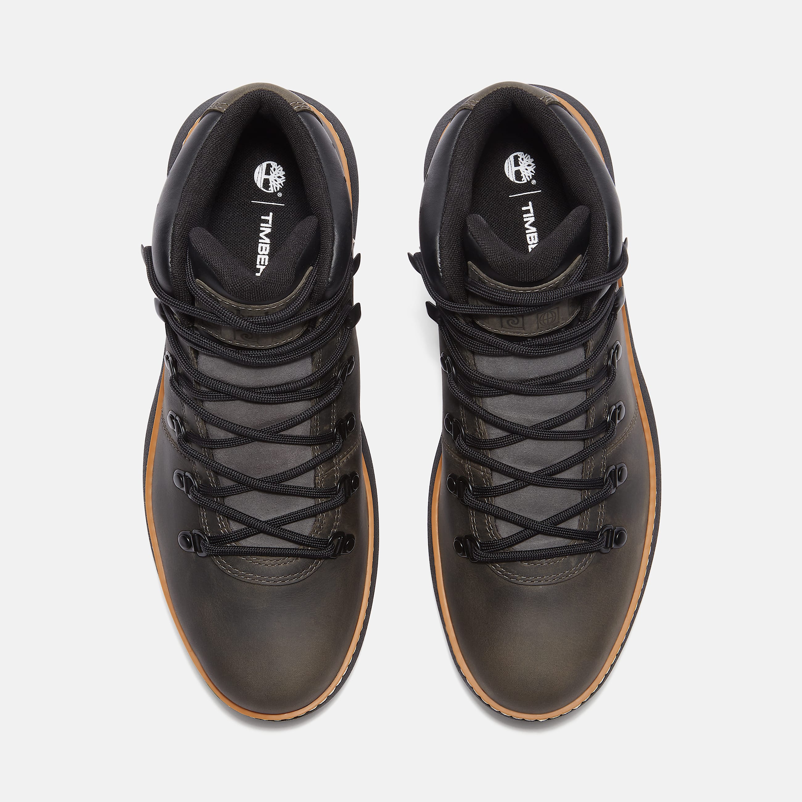 Mens Hudson Road Mid Waterproof Boot TBL Dark Grey FullGrain ALT2