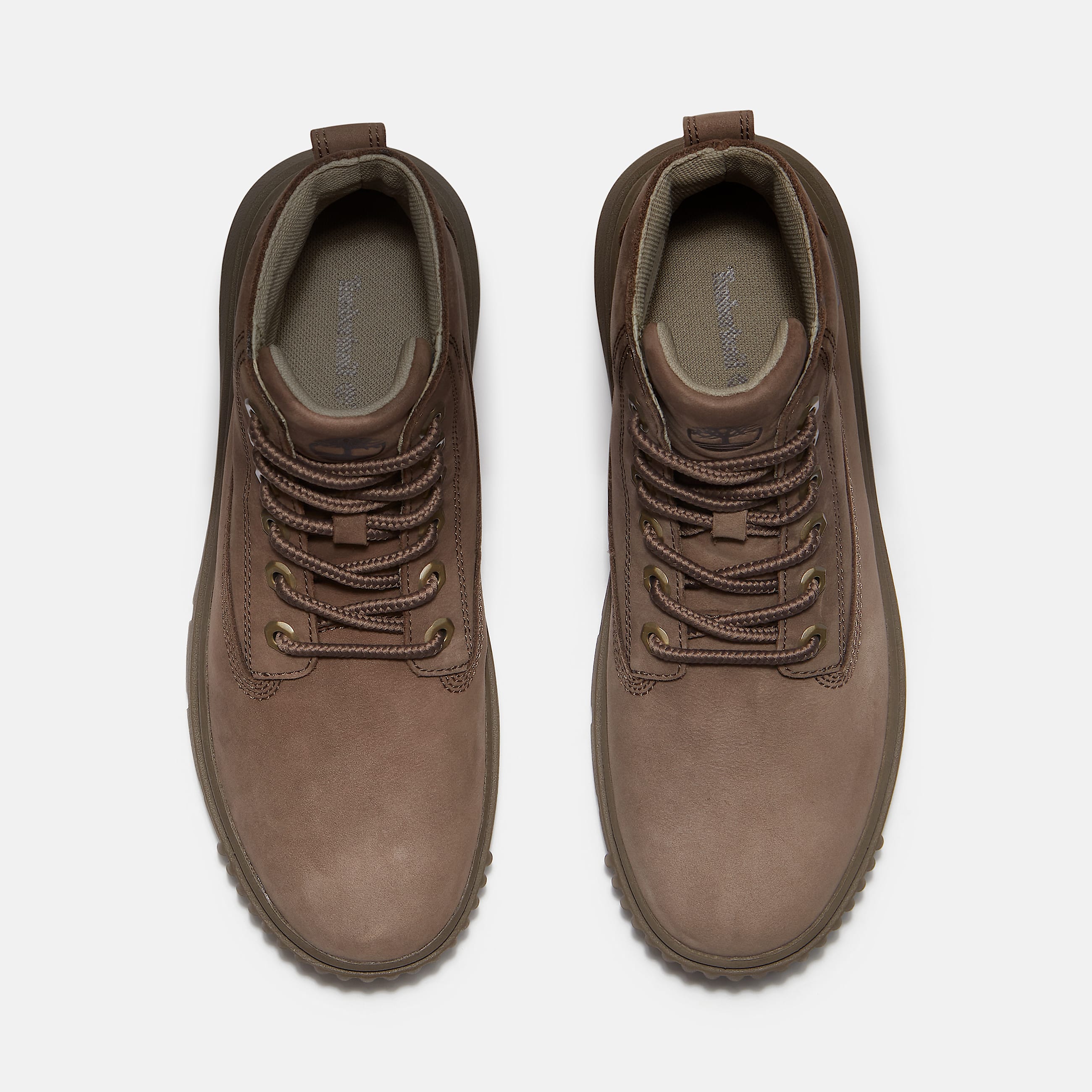 Botas Greyfield Mid LaceUp para mujer TBL Nubuck Marrn ALT2