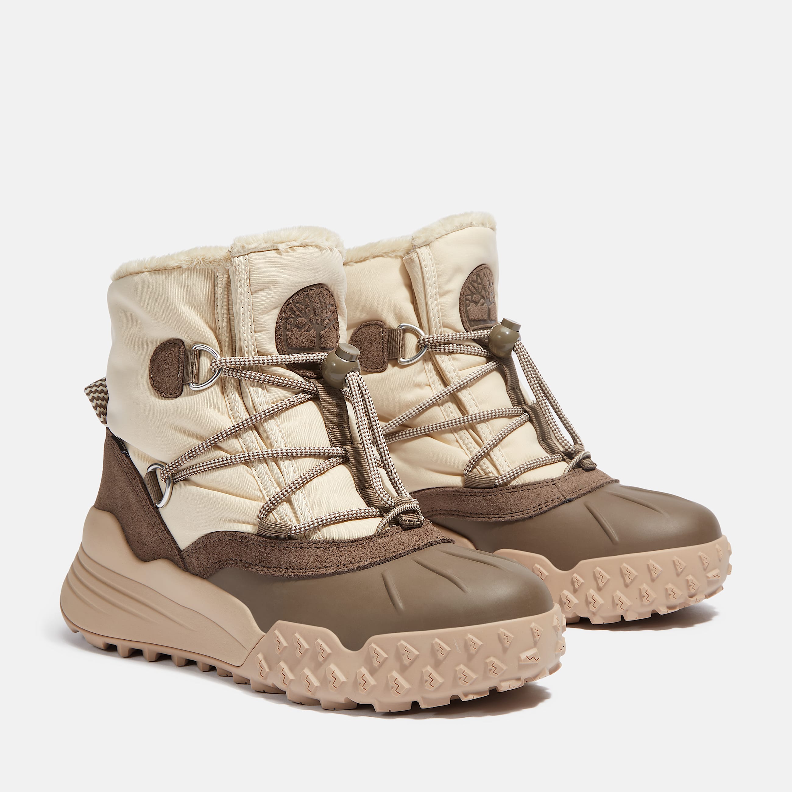 Womens Moriah Range Mid Warm Lined Waterproof Snow Boot TBL Natural Leather ALT4