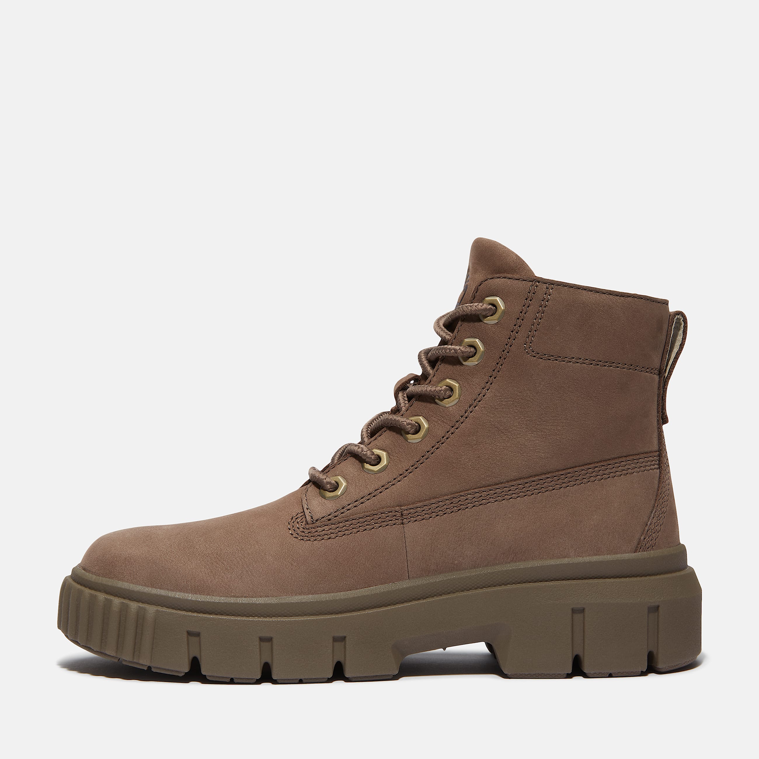 Botas Greyfield Mid LaceUp para mujer TBL Nubuck Marrn ALT6