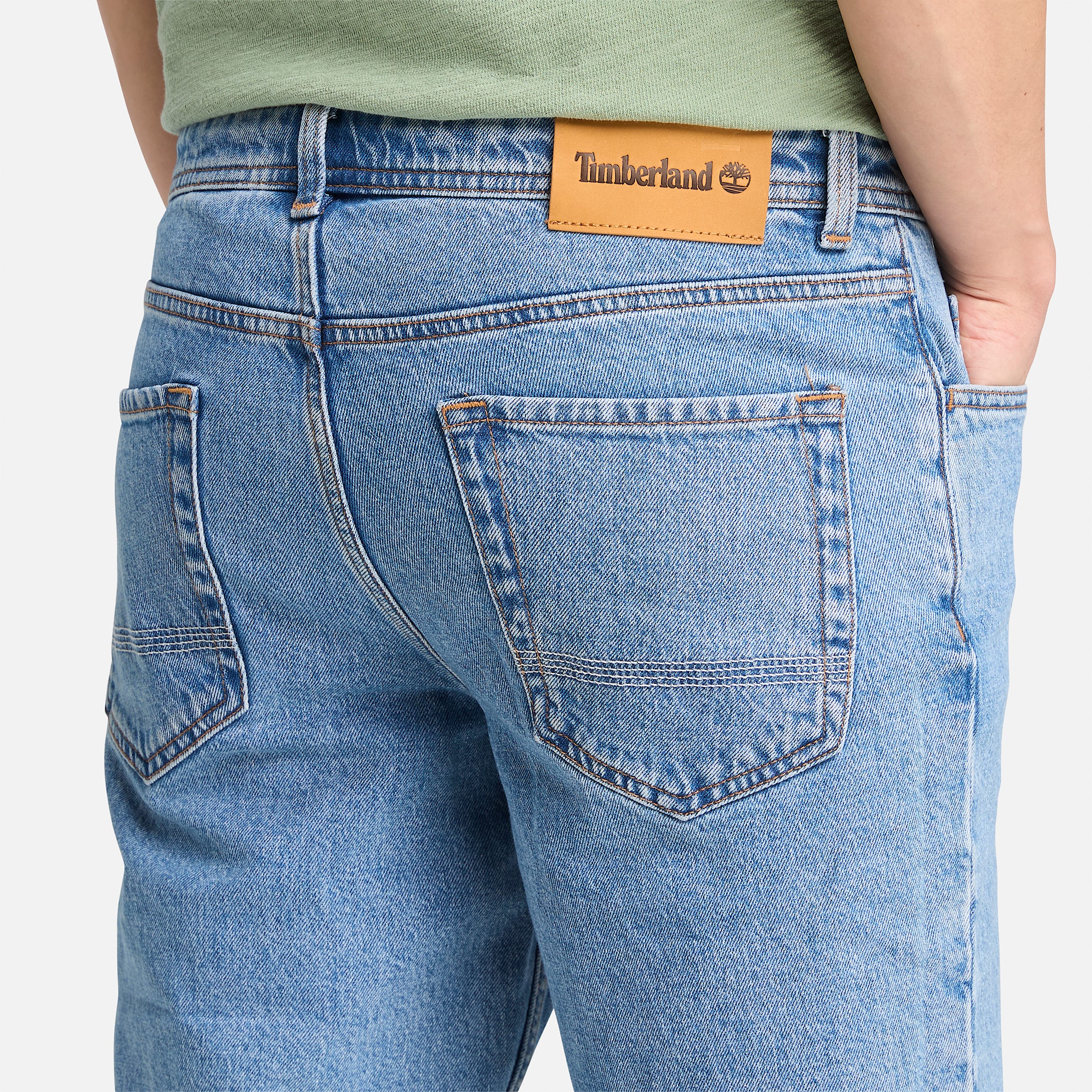 Mens Denim Short TBL Light Shade ALT2