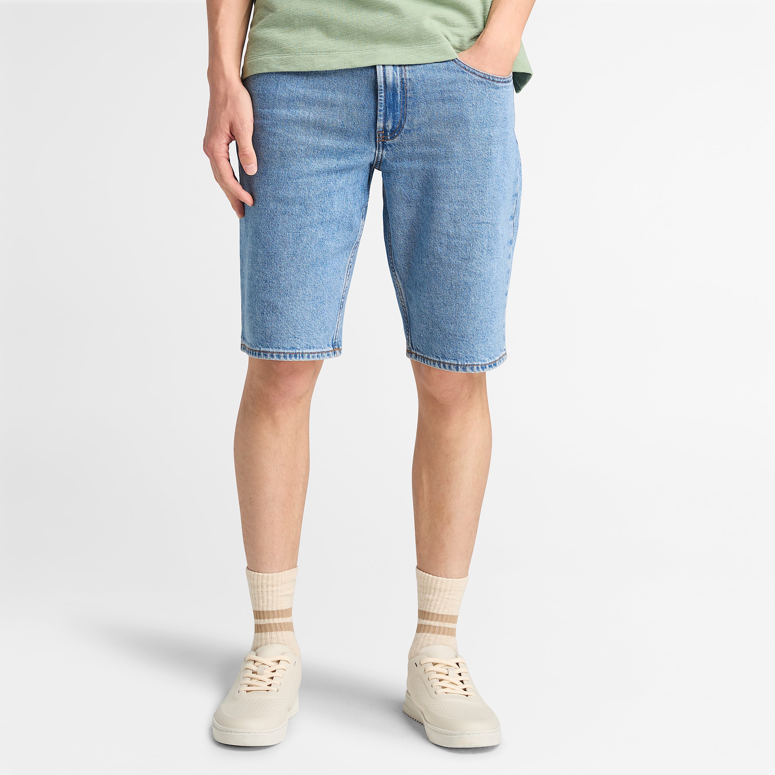 Mens Denim Short TBL Light Shade HERO