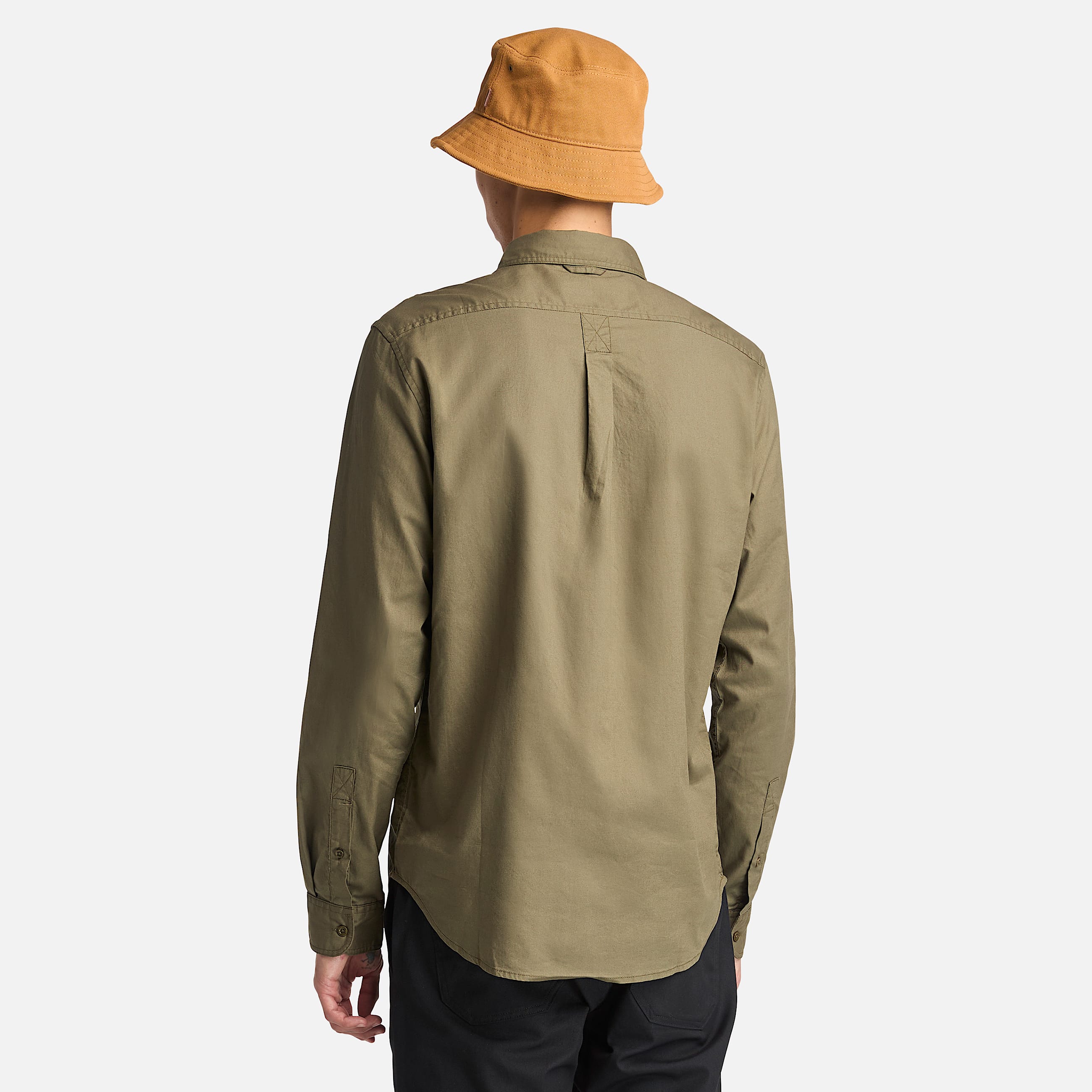 Mens Windham Twill Shirt TBL Leaf Green ALT9