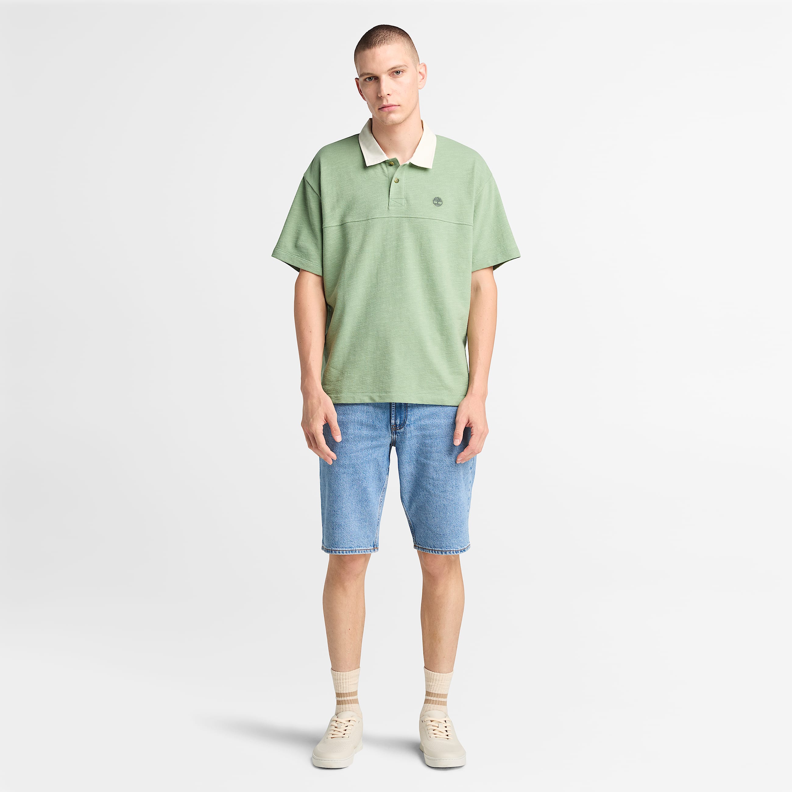 Mens Denim Short TBL Light Shade ALT1