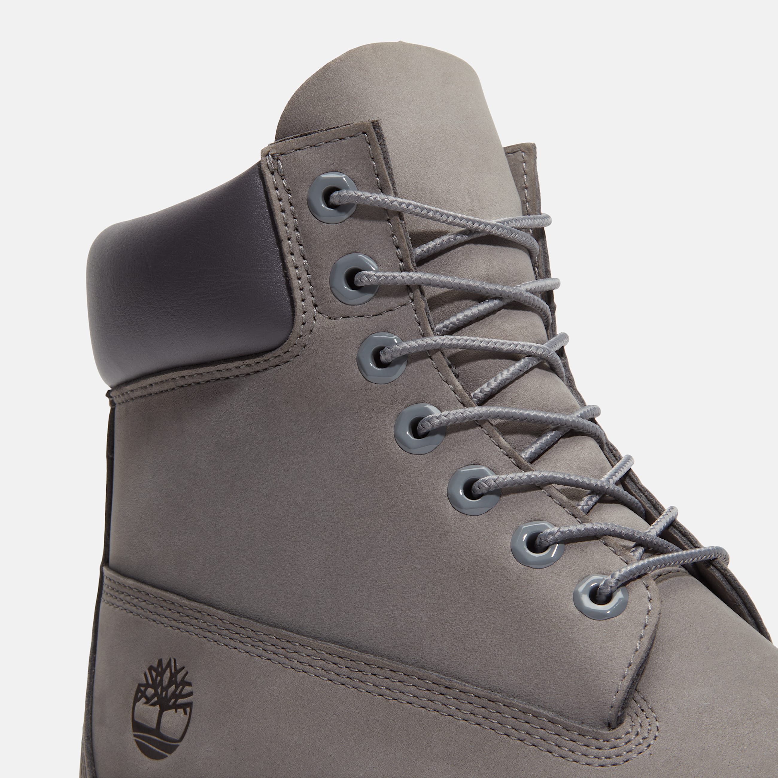 Mens Timberland Classic 6Inch Waterproof Boot TBL Medium Grey Nubuck ALT7