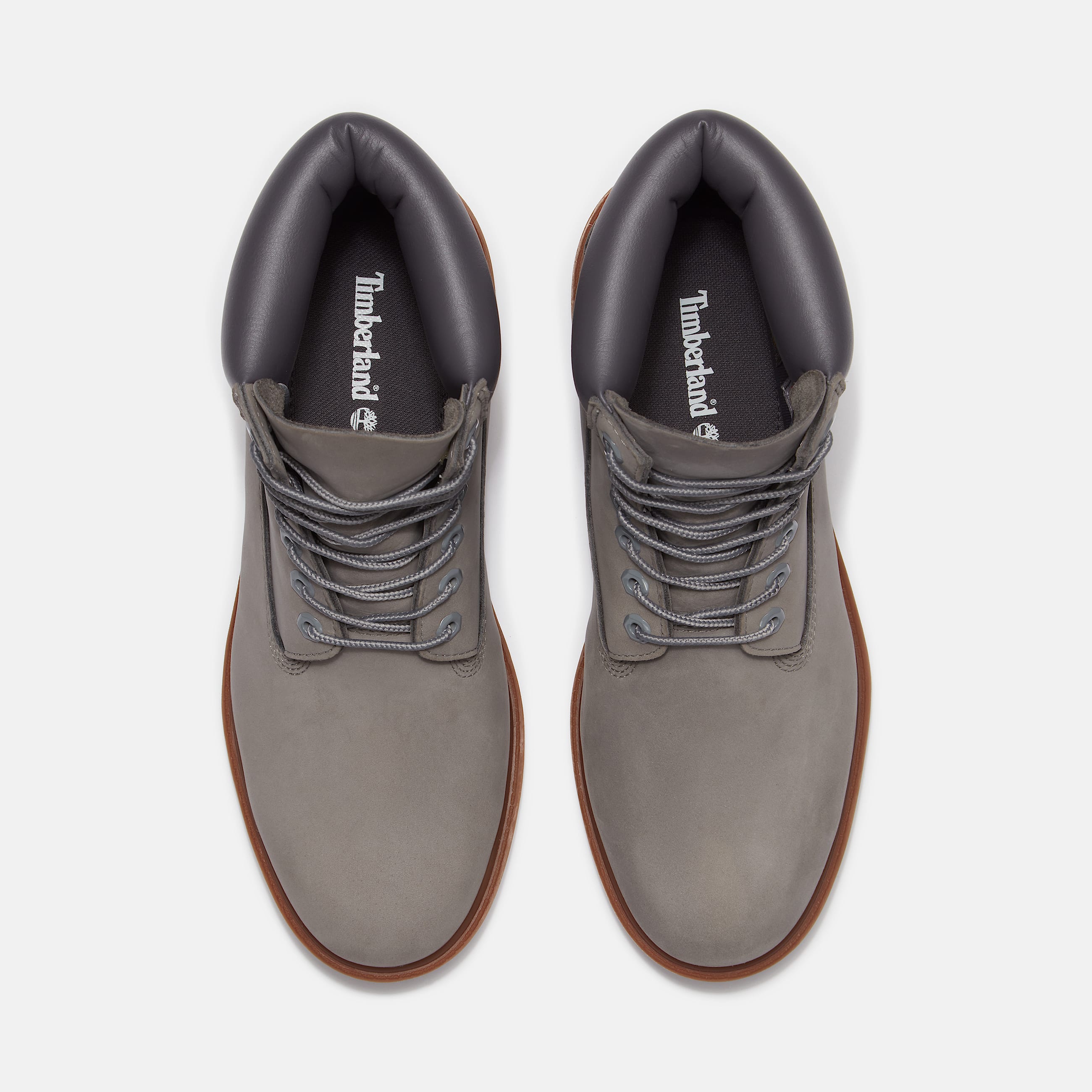 Mens Timberland Classic 6Inch Waterproof Boot TBL Medium Grey Nubuck ALT2