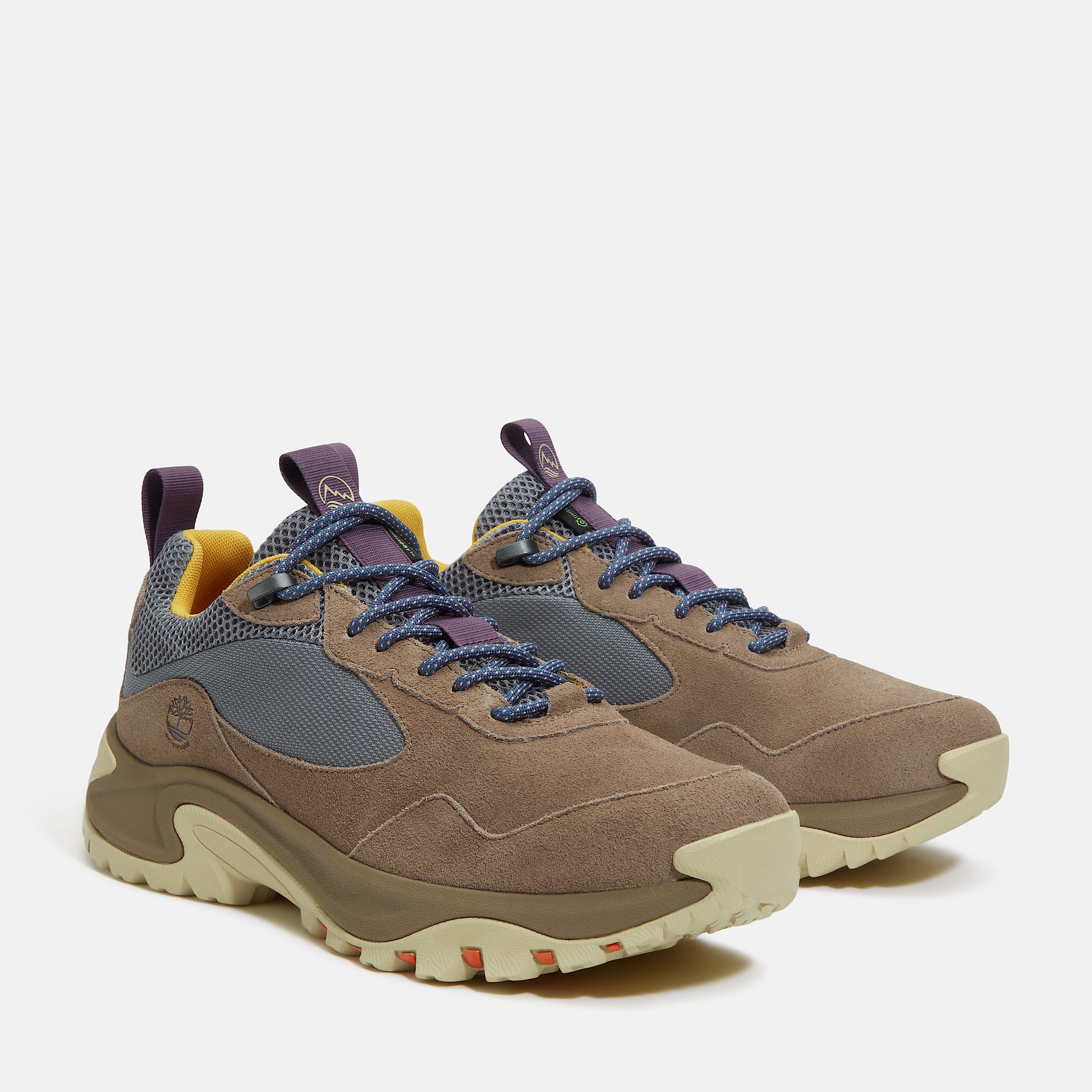 Mens Mt Maddsen Peak Low Waterproof Hiking Boot TBL Medium Beige MeshGrey ALT4