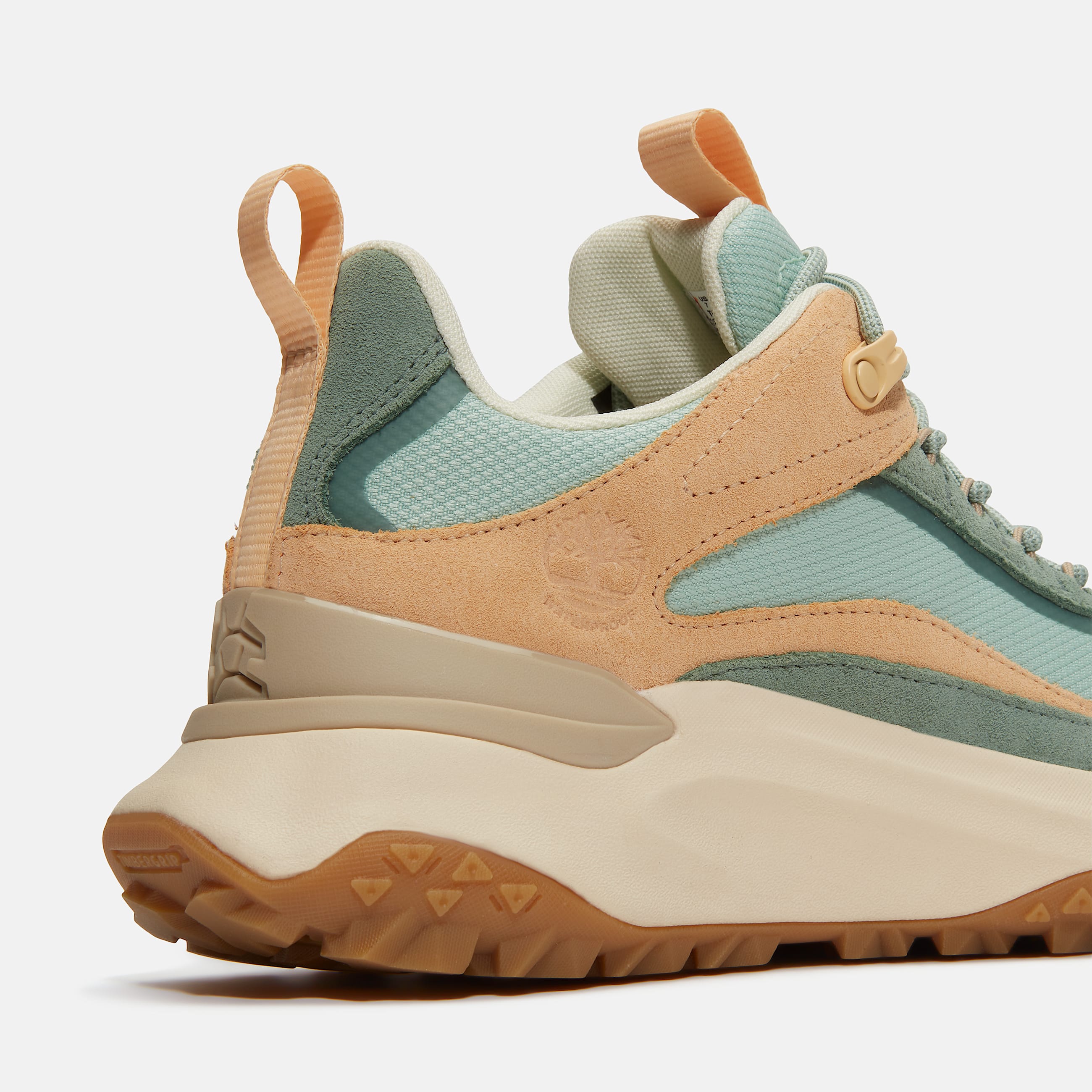 Womens Motion Access Low LaceUp Waterproof Sneaker TBL Light Green Mesh ALT7