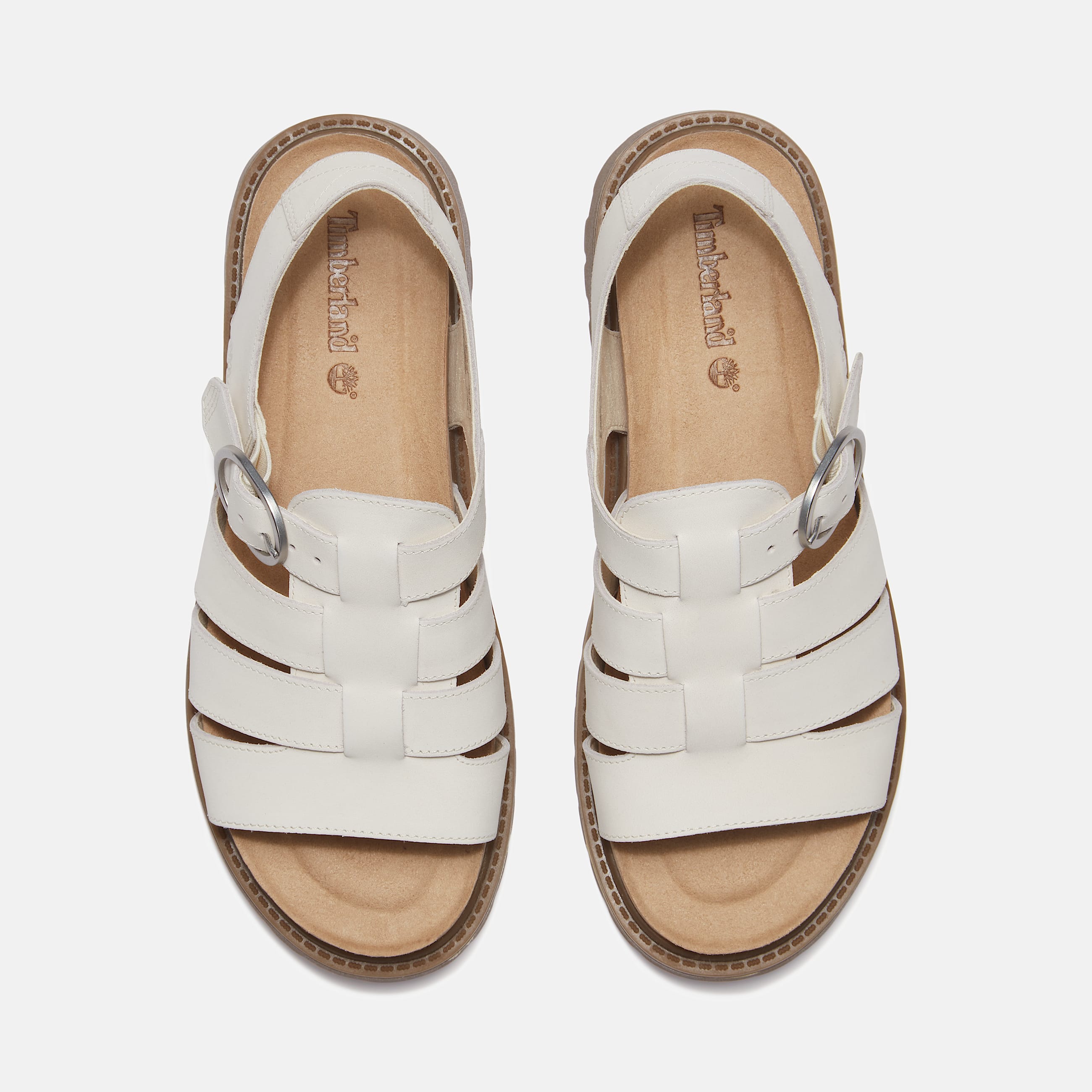 Womens Clairemont Way Fisherman Sandal TBL OffWhite Nubuck ALT2