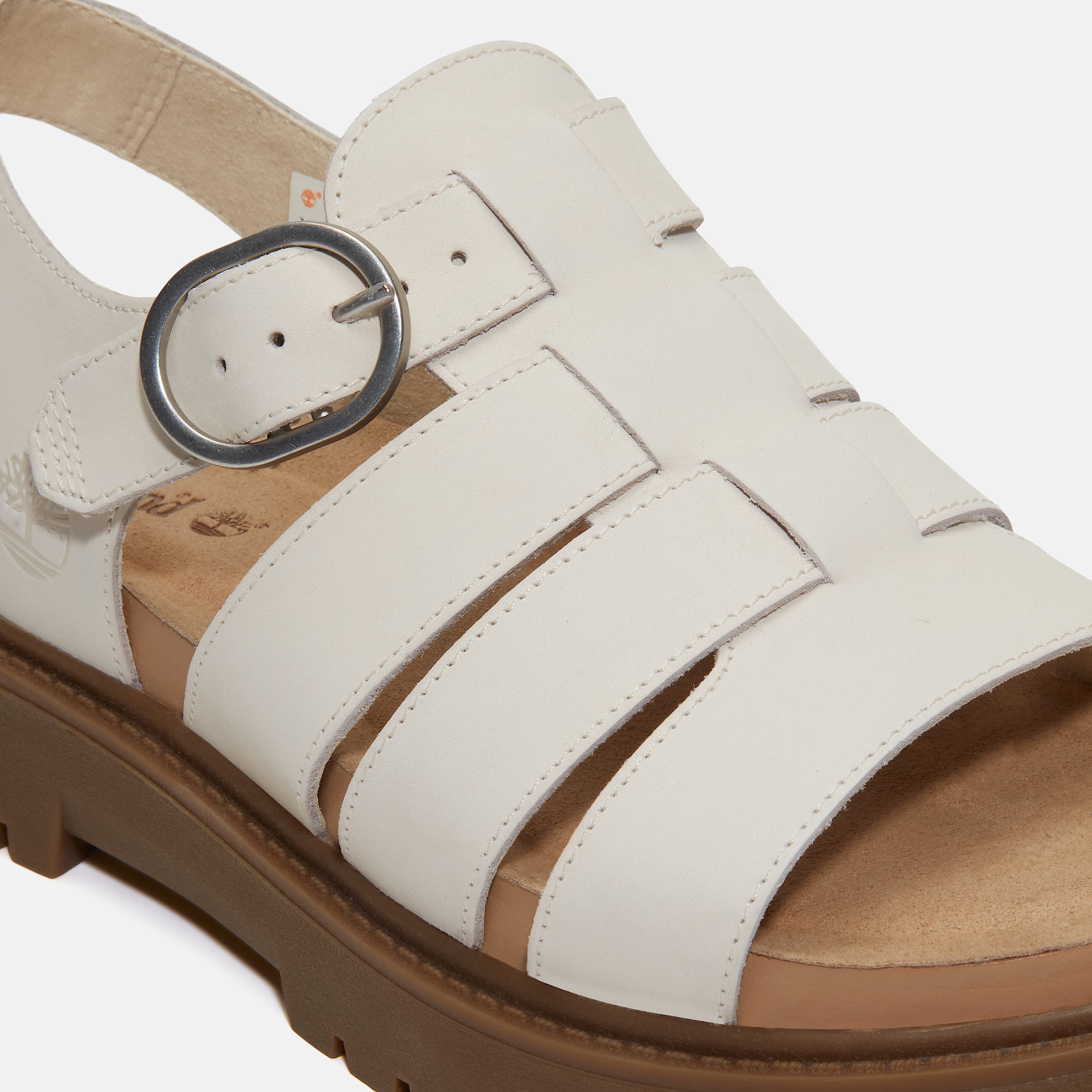 Womens Clairemont Way Fisherman Sandal TBL OffWhite Nubuck ALT7