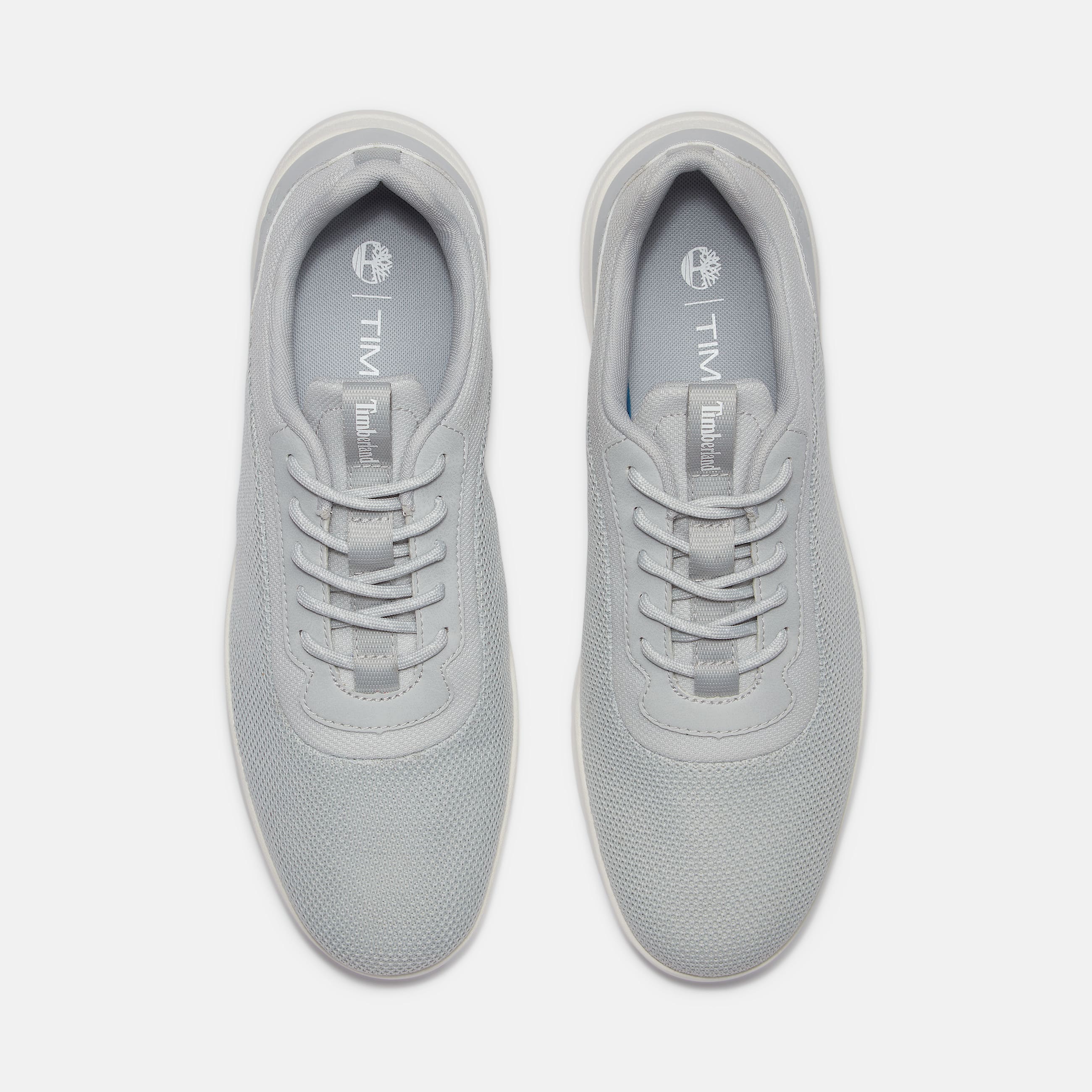 Mens Parker Street Low LaceUp Sneaker TBL Light Grey Knit ALT2