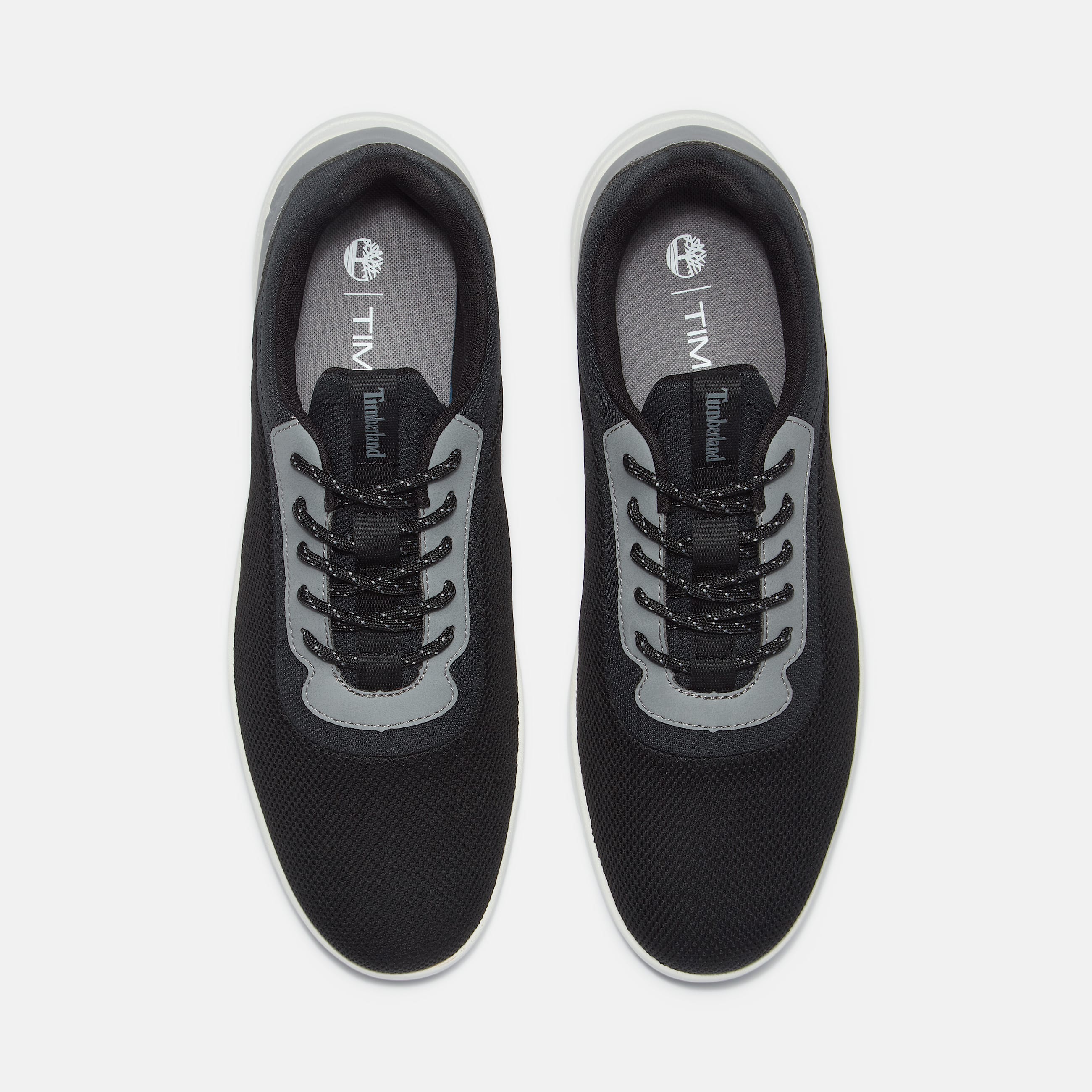Mens Parker Street Low LaceUp Sneaker TBL Black Knit ALT2