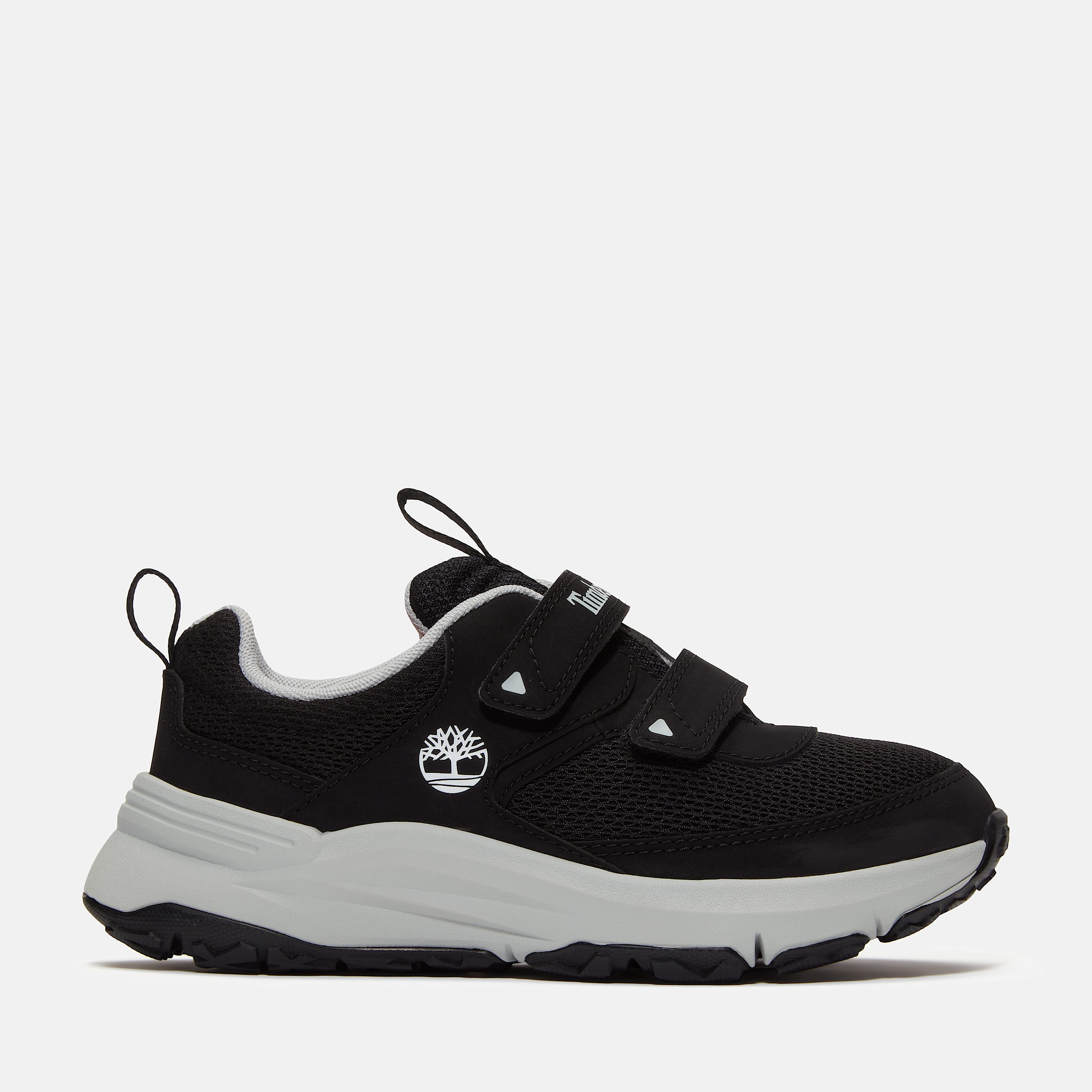 Youth Motion Access Low Hook  Loop Sneaker TBL Black Mesh HERO