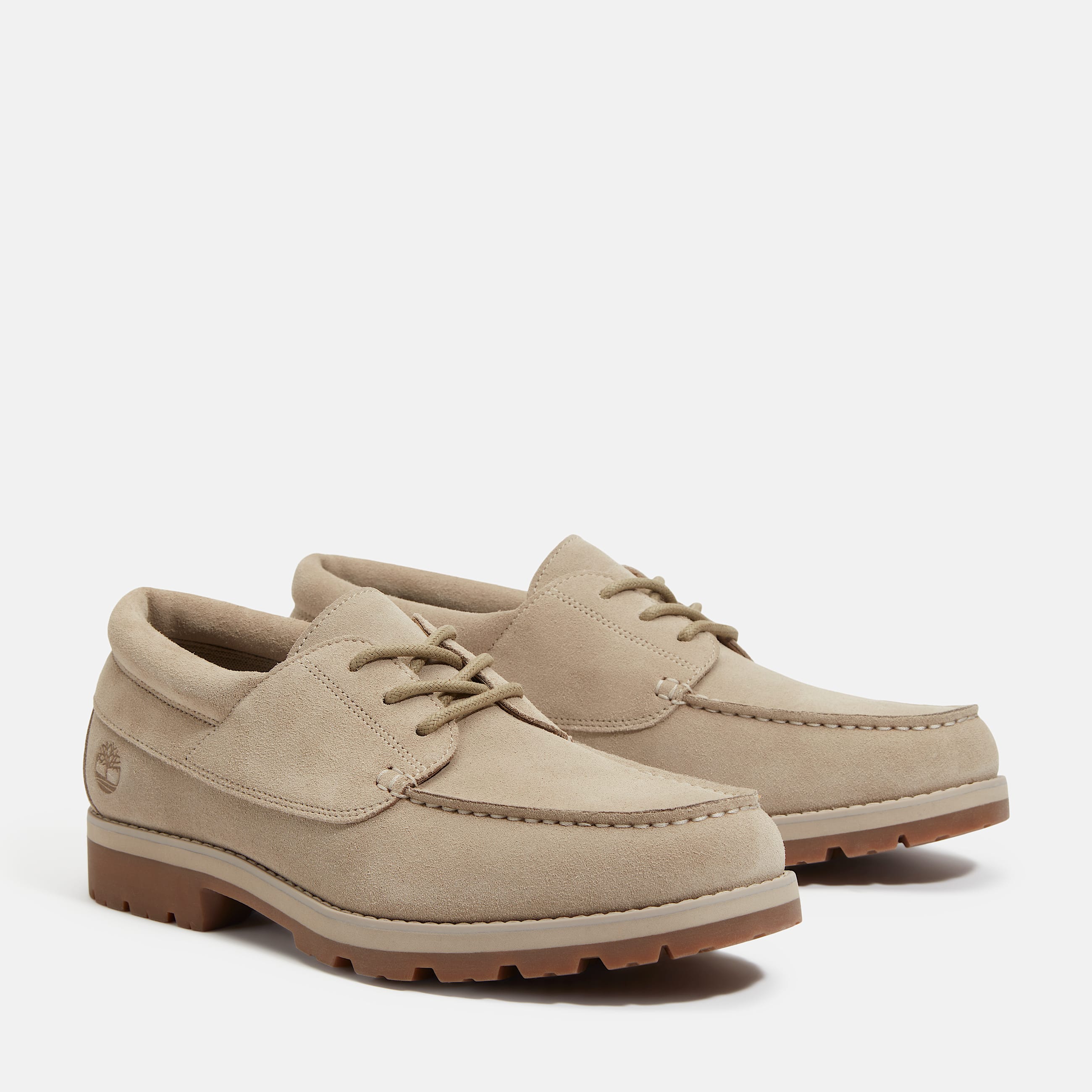 Chaussure lace Britton Square pour hommes TBL Sude brun ple ALT4