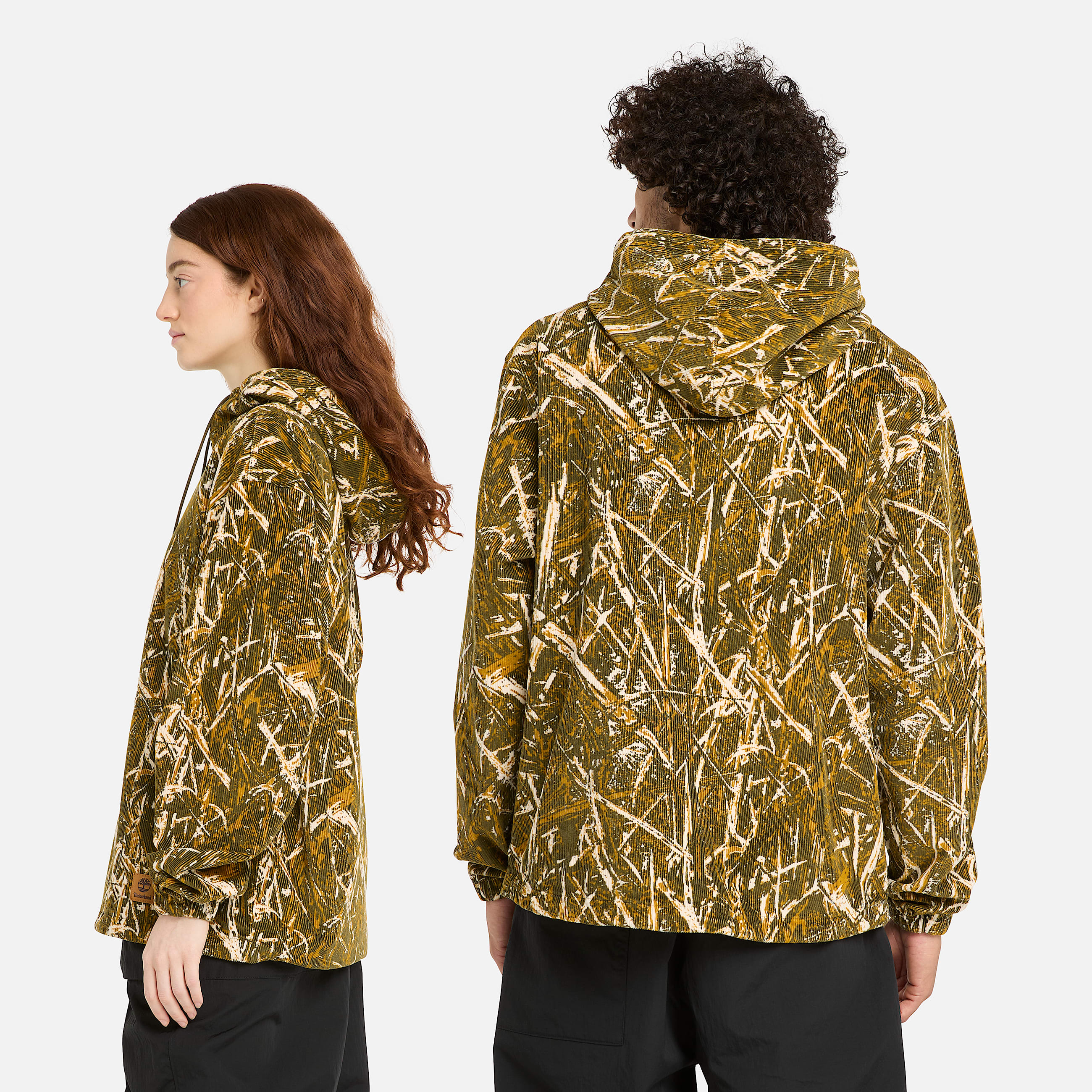 Corduroy Hoodie TBL Forest Camo ALT1