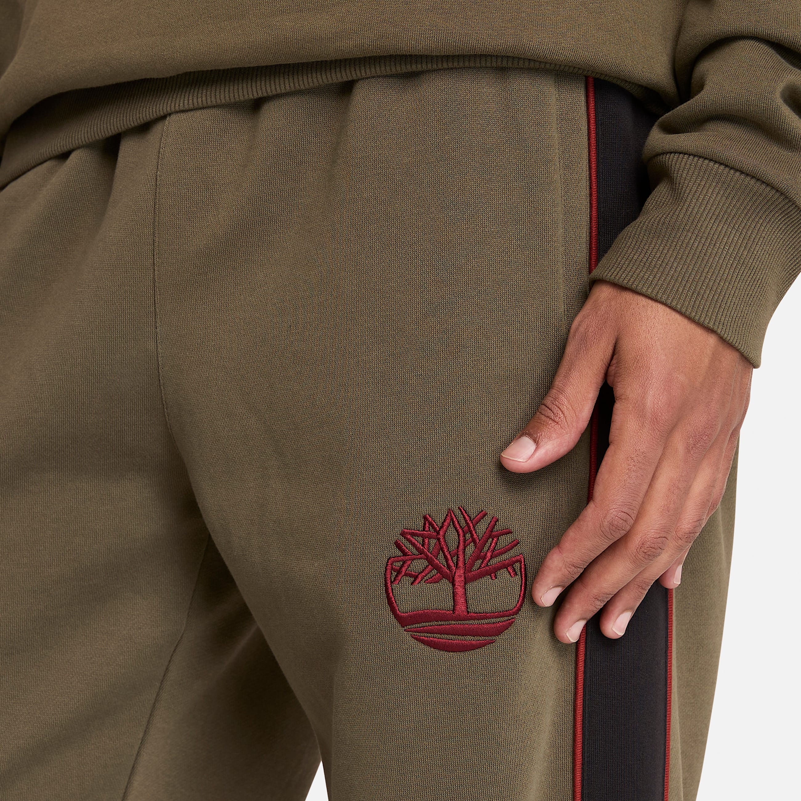 CutandSew Sweatpant TBL Leaf GreenBlack ALT3