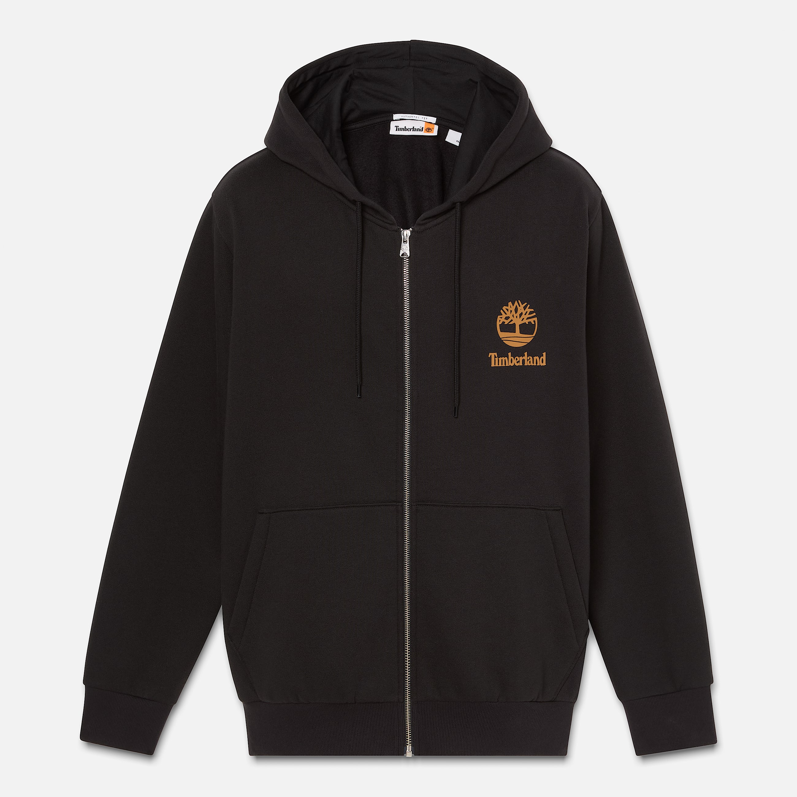 Print Stack Logo FullZip Hoodie TBL Black ALT10