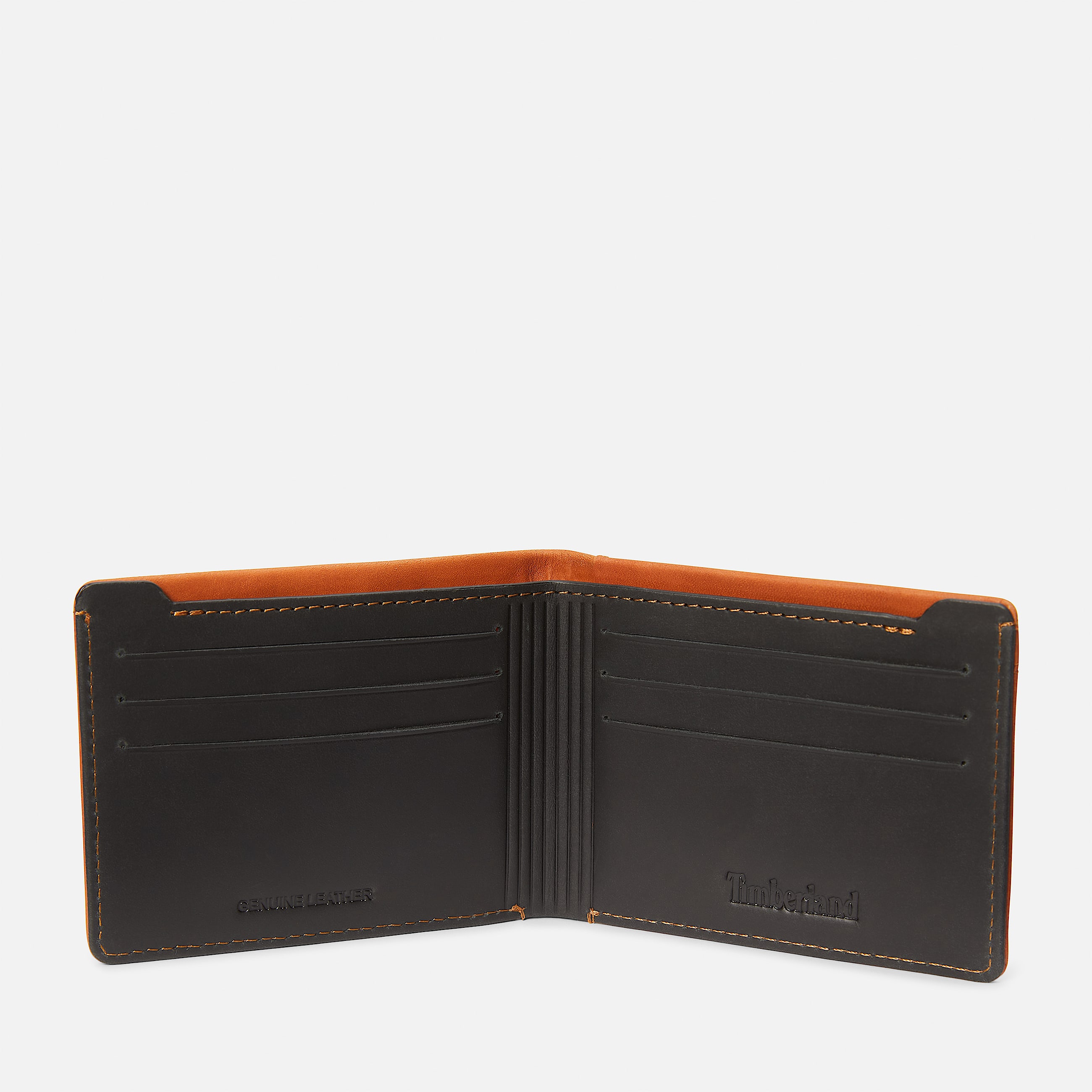 Mens TwoTone Billfold with Back ID TBL Cognac ALT1