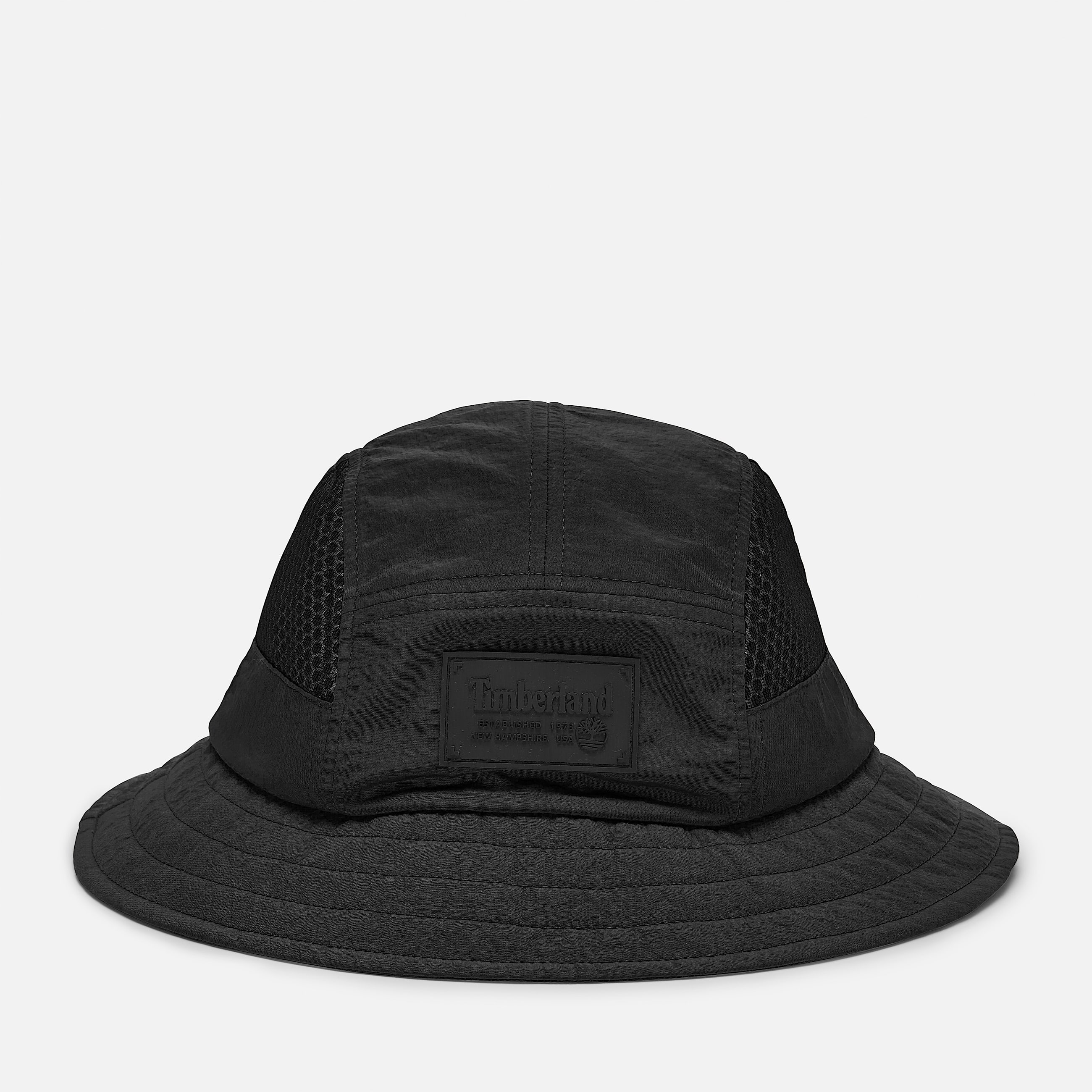 Mesh Panel Bucket Hat TBL Black HERO