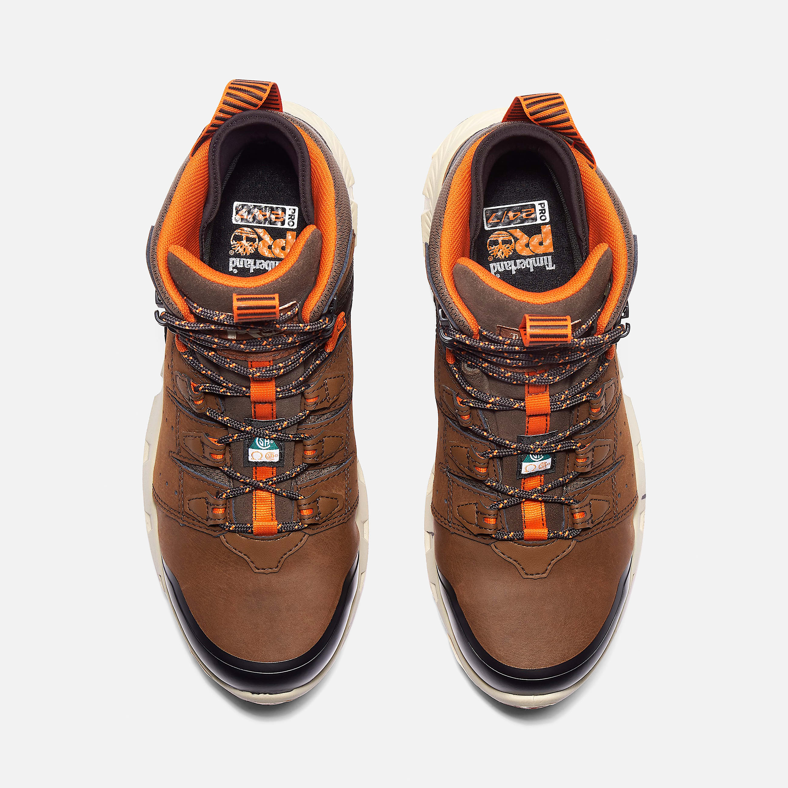 Mens Tempe CSA 6 Waterproof Alloy Toe Work Boot TBL Medium Brown Leather ALT2