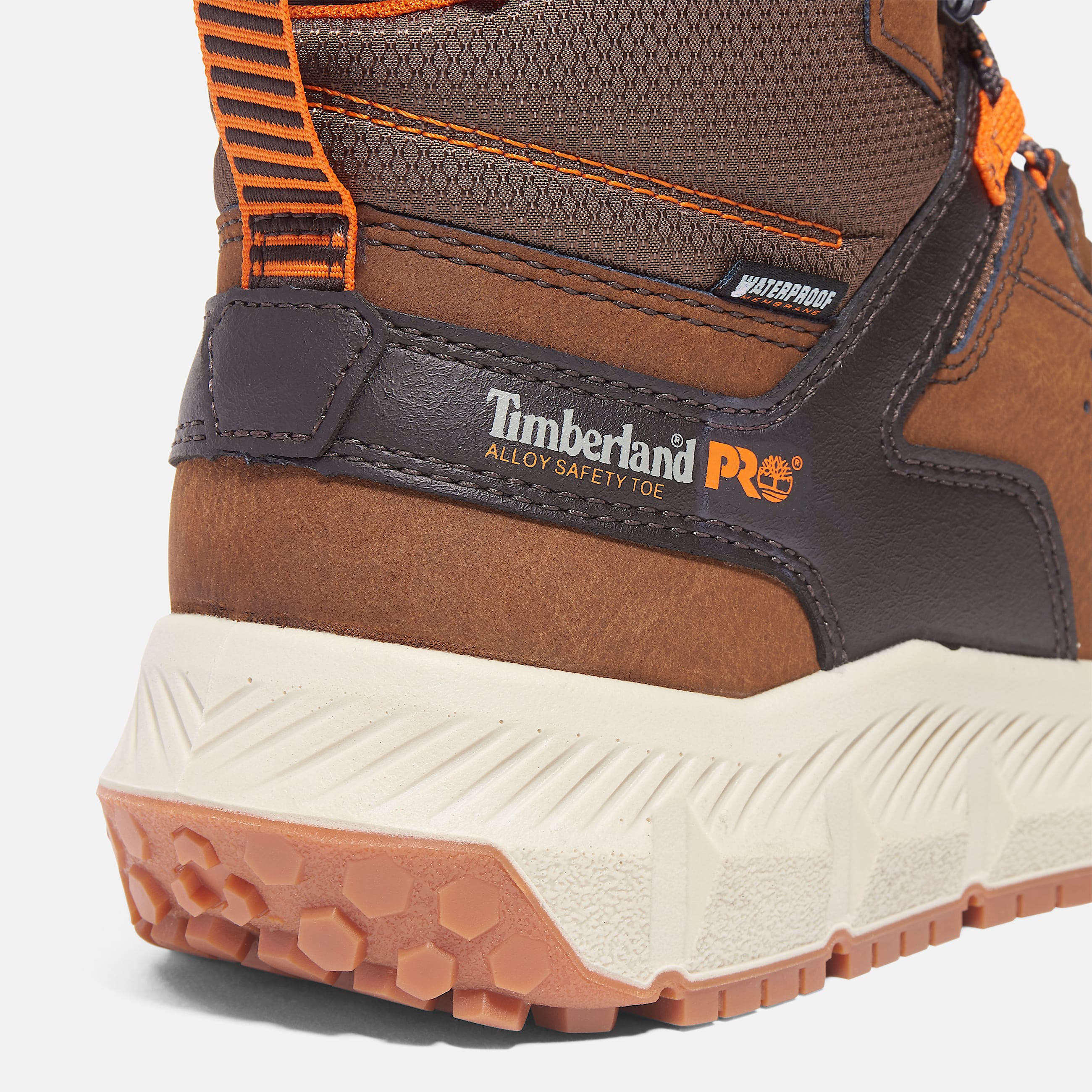 Mens Tempe CSA 6 Waterproof Alloy Toe Work Boot TBL Medium Brown Leather ALT7