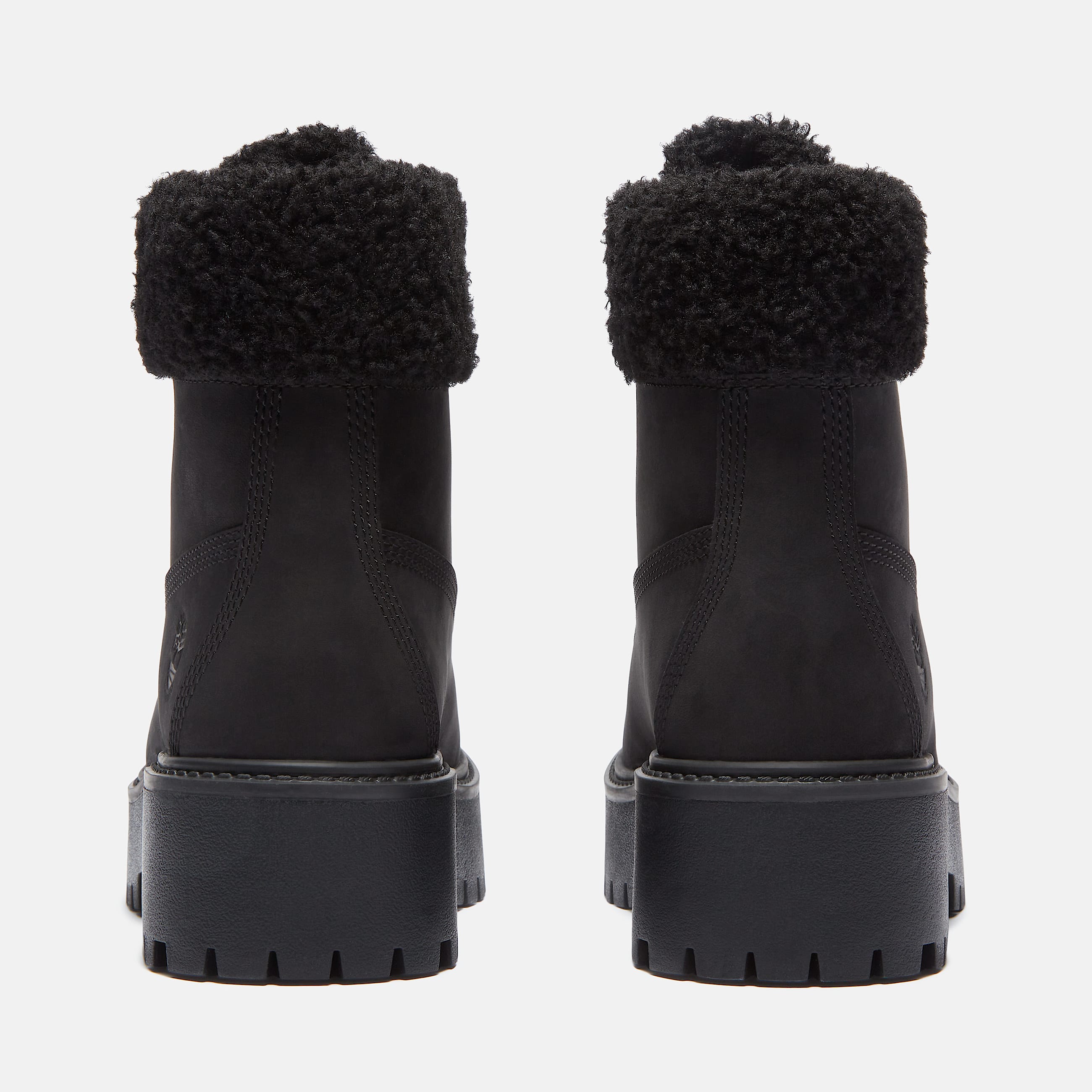 Womens Stone Street Mid Warm Lined Waterproof Boot TBL Black Nubuck ALT5