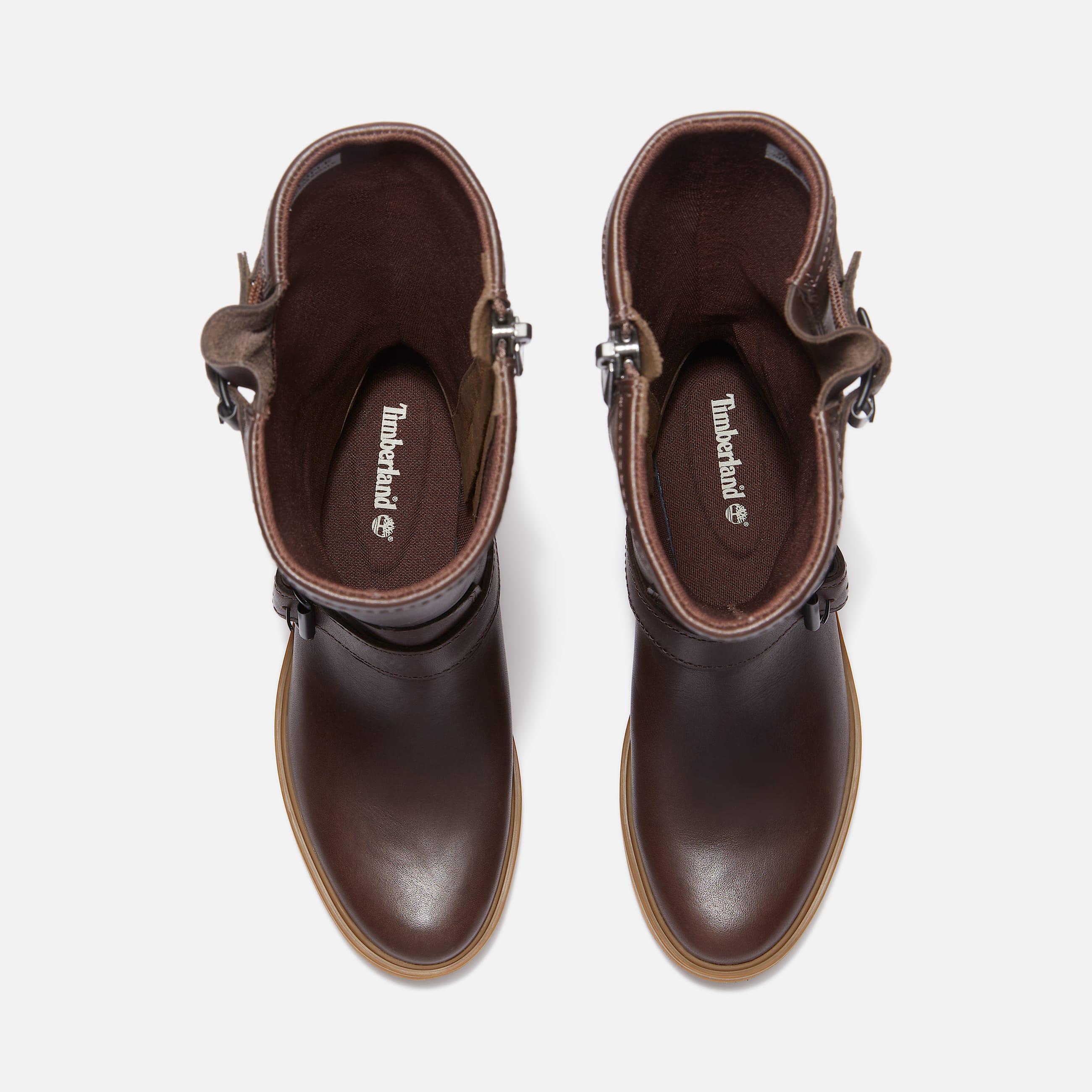 Womens Carnaby Cool Tall Zip Boot TBL Dark Brown FullGrain ALT2