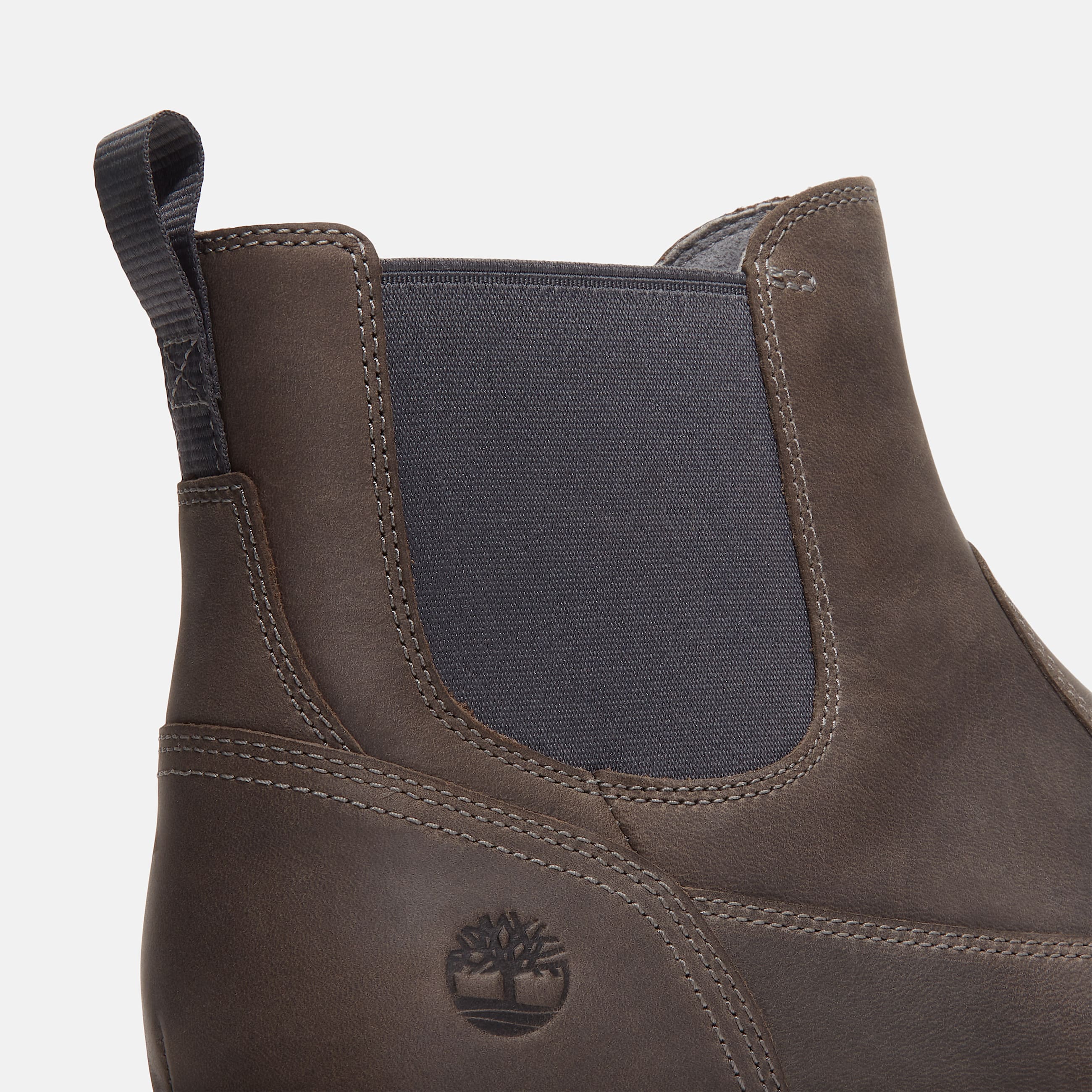 Mens Britton Road Chelsea Boot TBL Dark Grey FullGrain ALT7