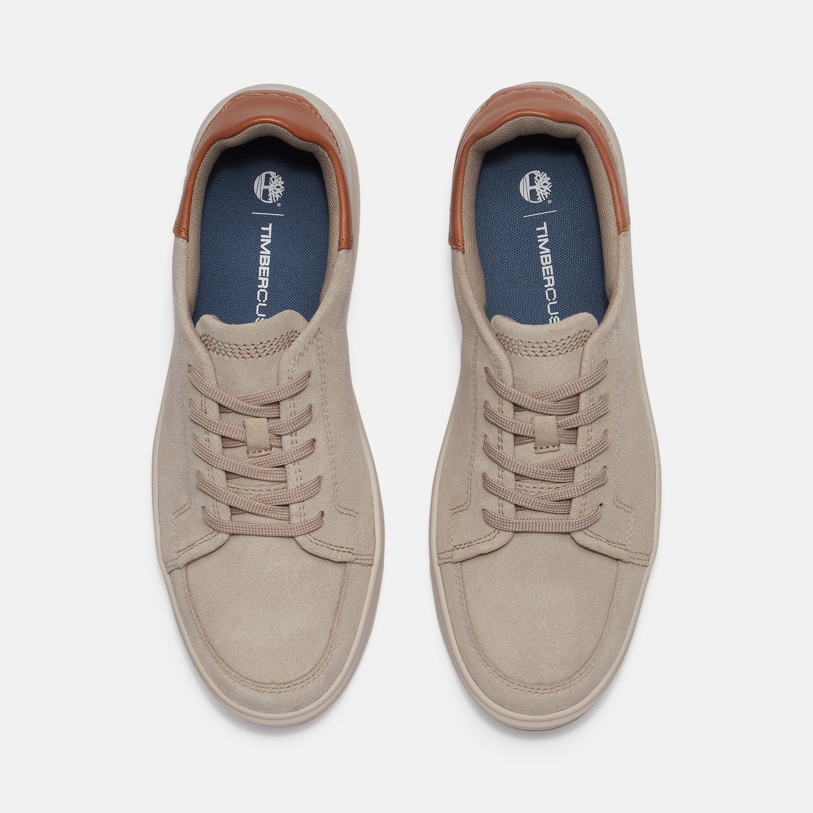 Mens Emerson Street Sneaker TBL Light Taupe Suede ALT2