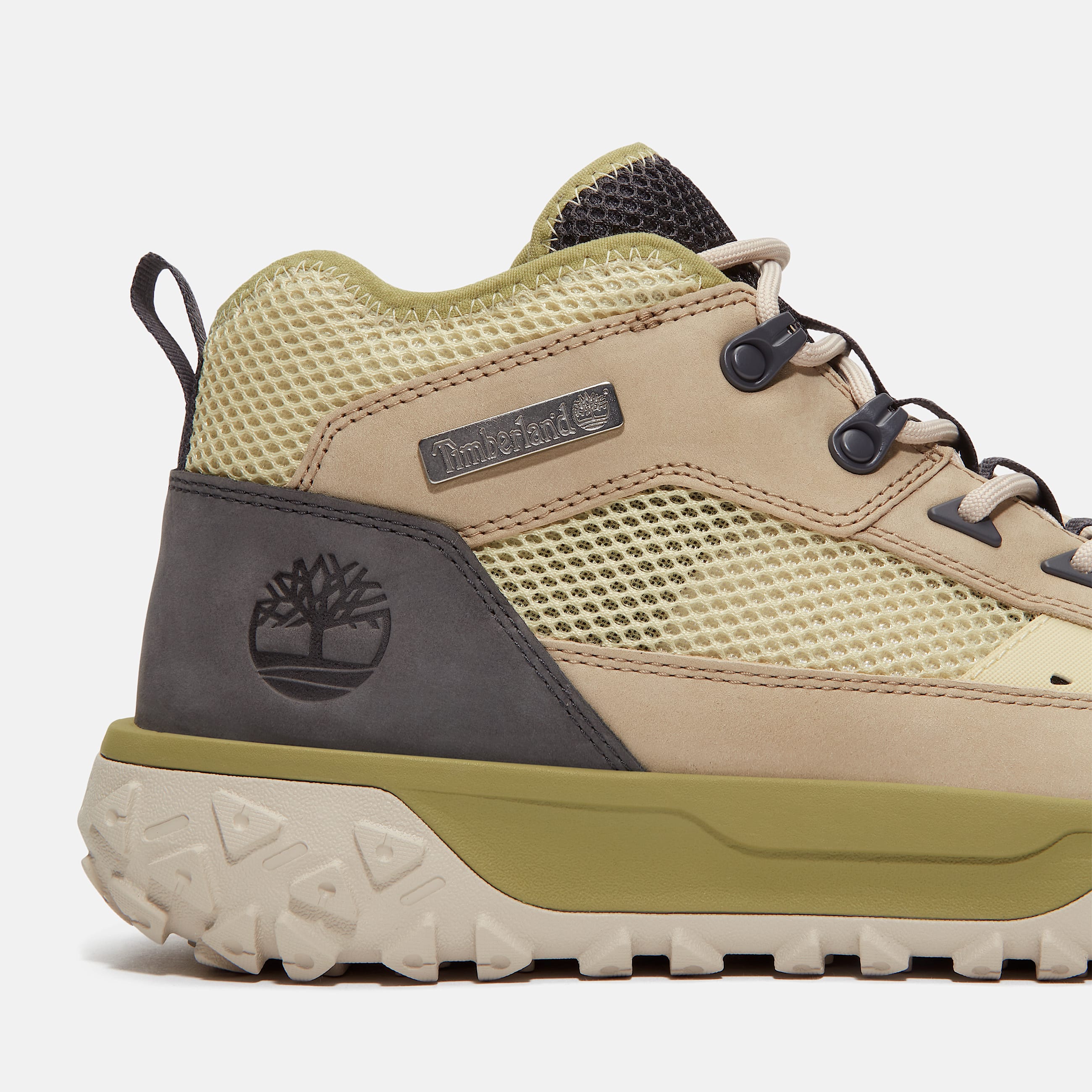 Mens GreenStride Motion 6 Mid LaceUp Hiking Boot TBL Light Green ALT7