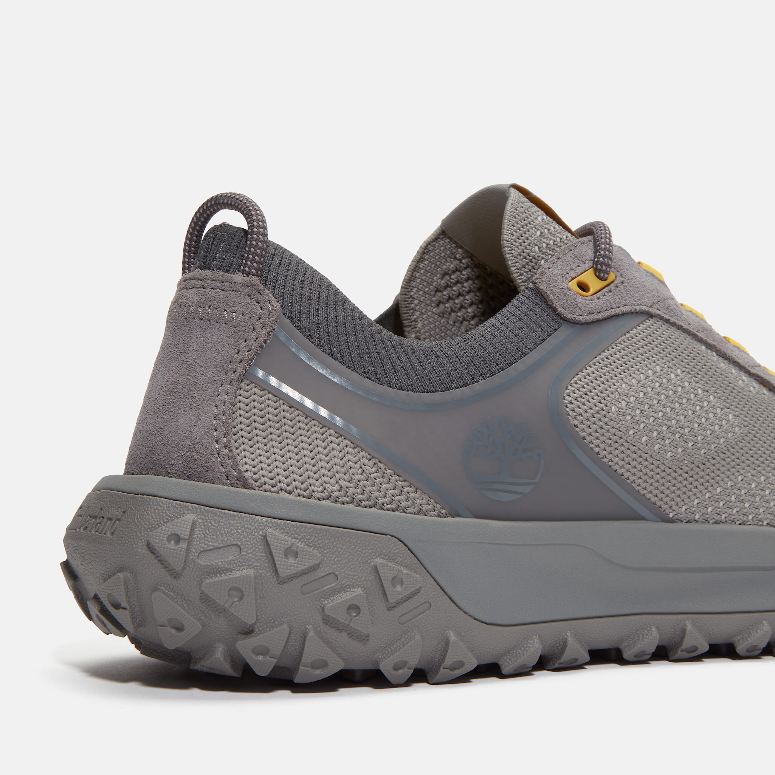 Botas Hiking con agujetas para hombre GreenStride Motion 6 Low TBL Malla Gris Medio ALT7