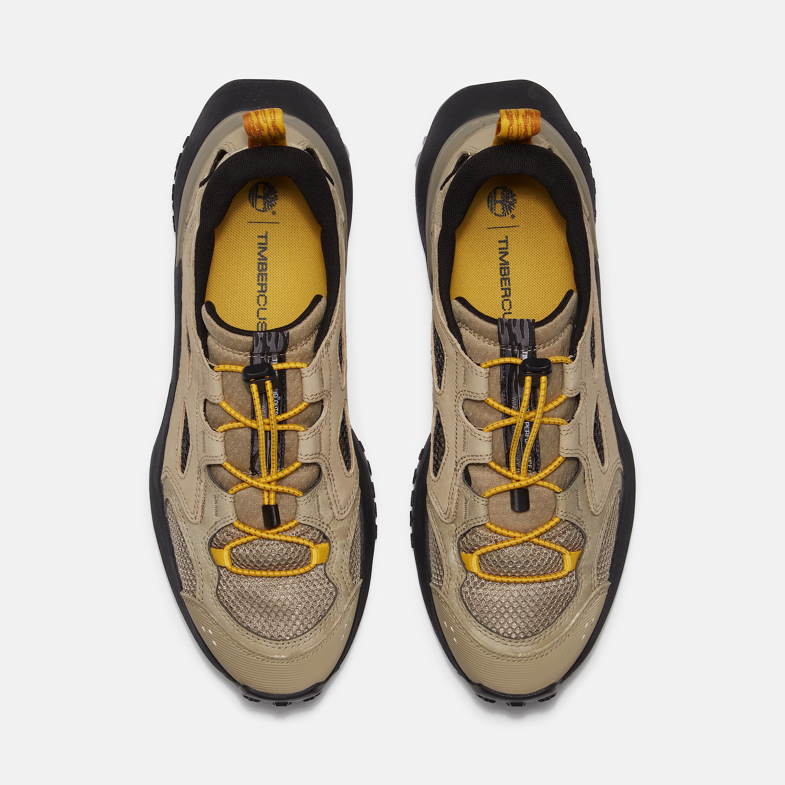 Mens Motion Access Low LaceUp Sneaker TBL Light Brown Mesh ALT2