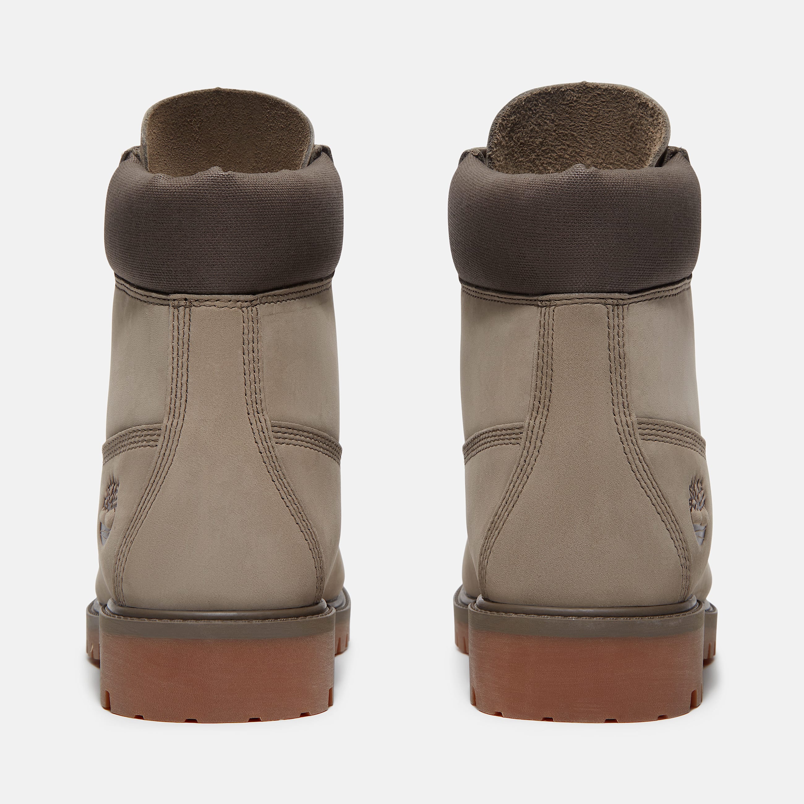 Mens Timberland Heritage 6Inch Waterproof Boot TBL Olive Nubuck ALT5