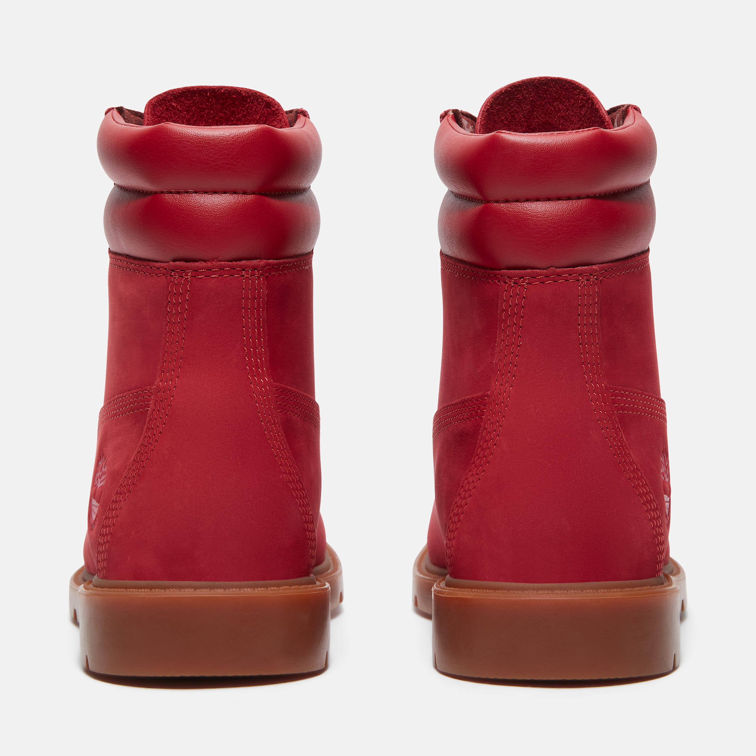 Womens Linden Woods 6Inch Waterproof Boot TBL Dark Red Nubuck ALT5