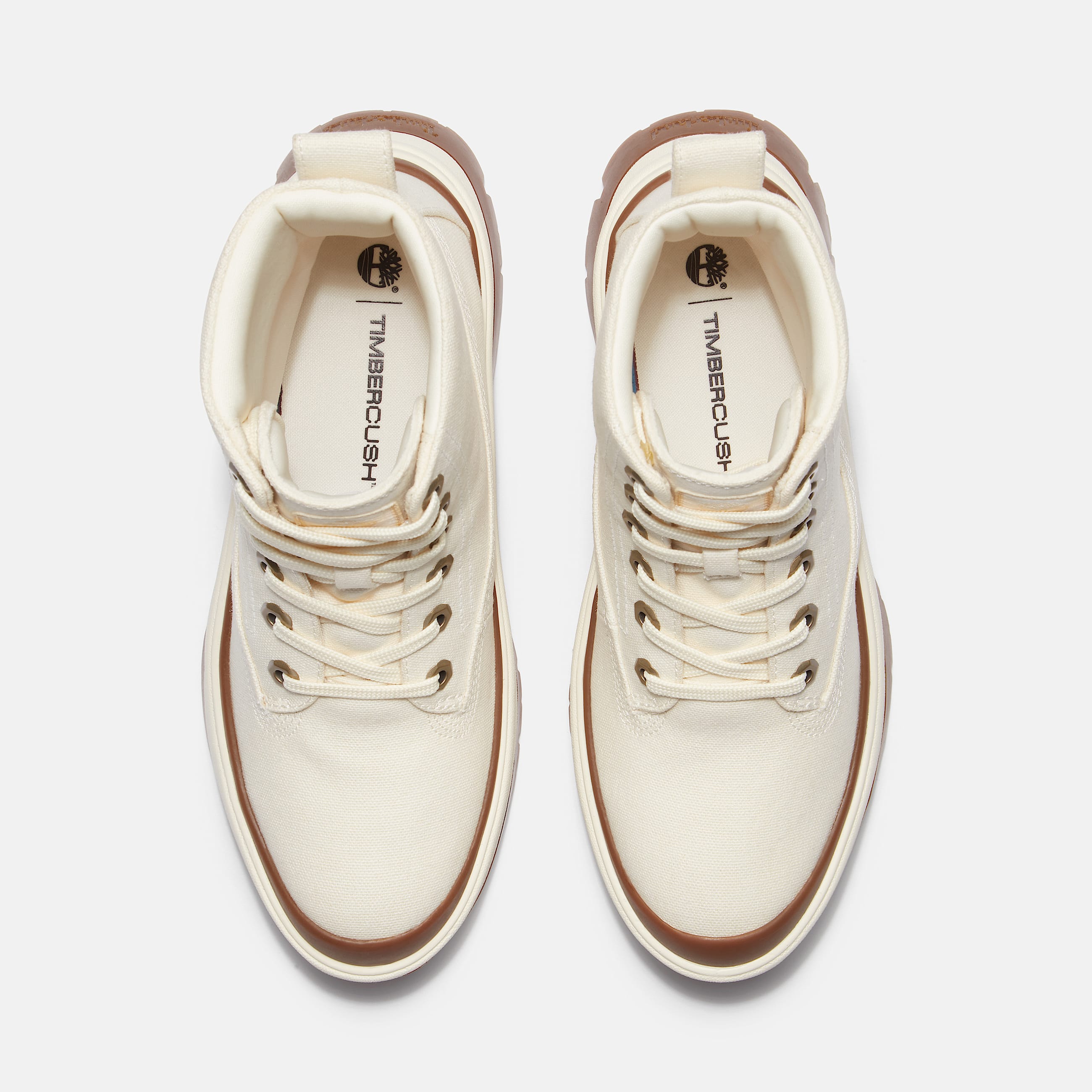 Womens Roxie Lane Mid LaceUp Boot TBL Natural Canvas ALT2