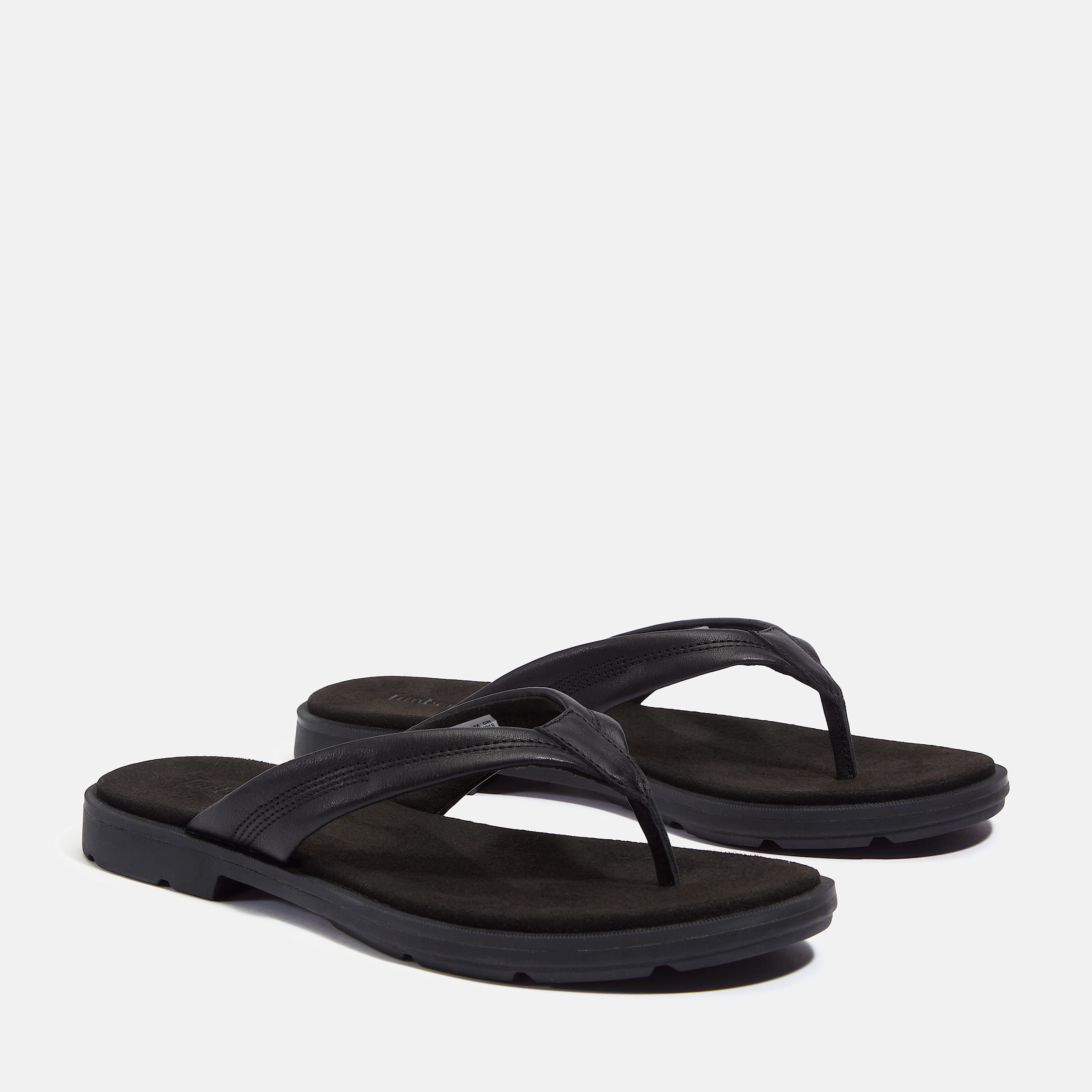 Womens Calista Bay Thong Sandal TBL Black FullGrain ALT4