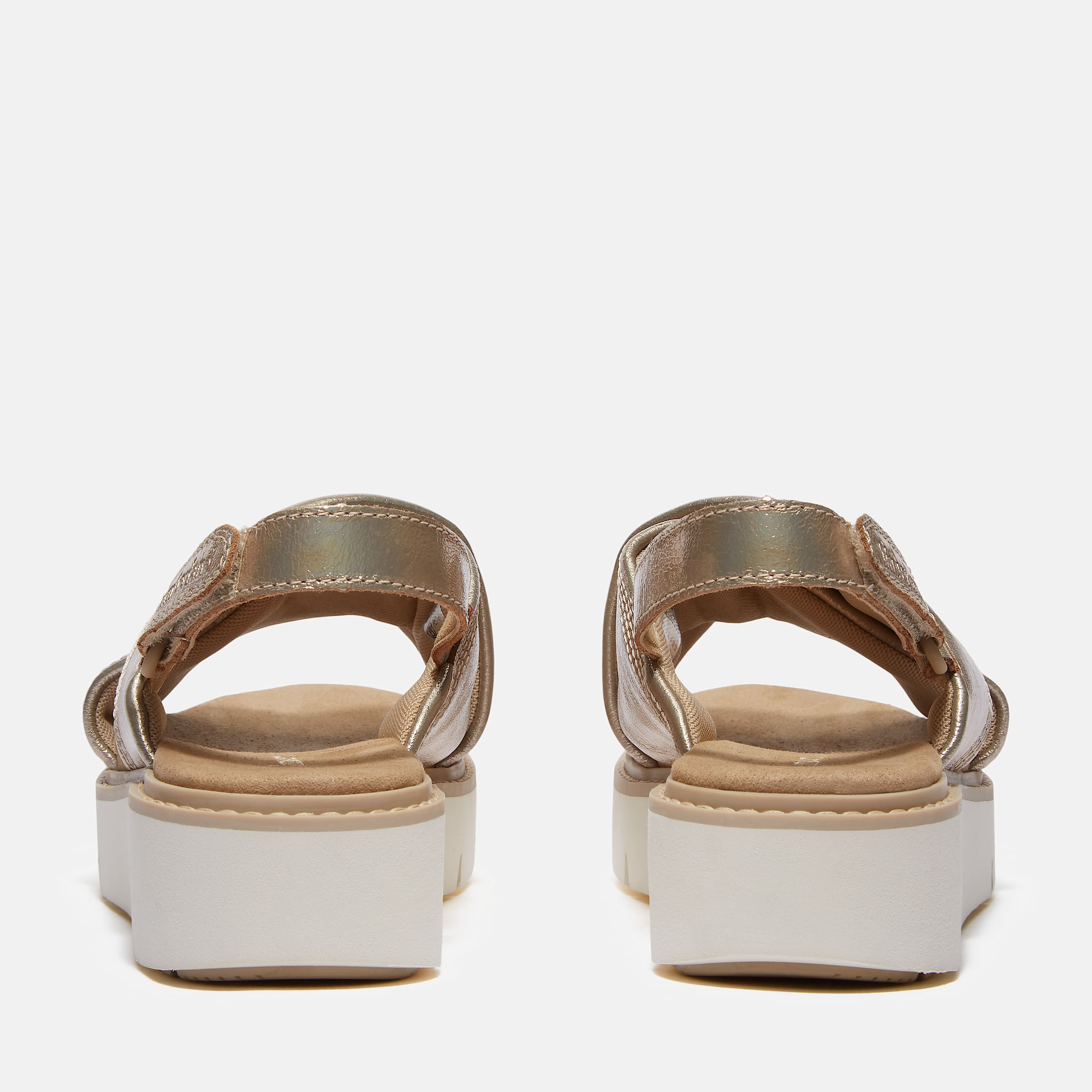 Sandale Safari Dawn  bride dajustement arrire pour femmes TBL Dor mtallique ALT5