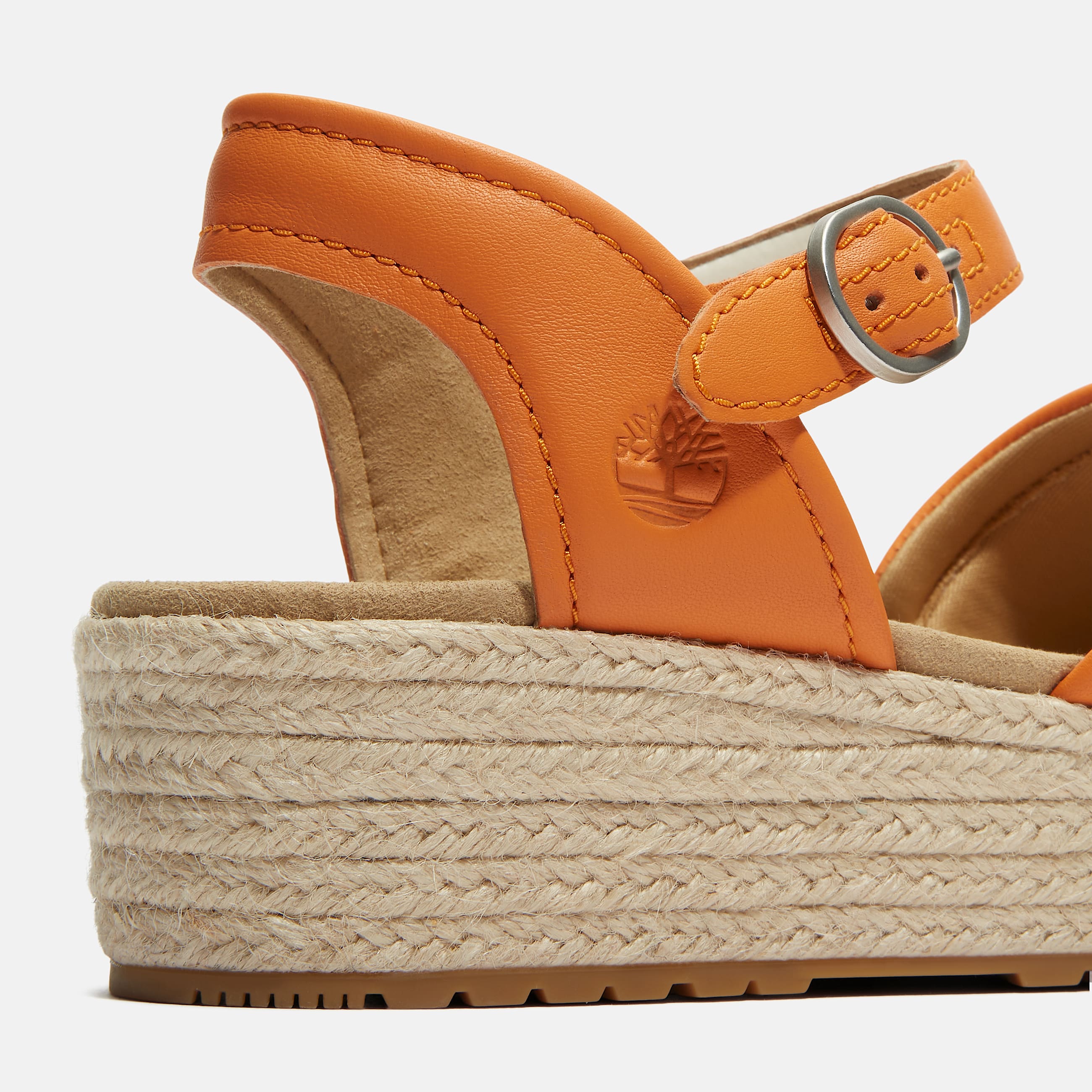 Womens Santorini Sun Backstrap Sandal TBL Medium Orange FullGrain ALT7