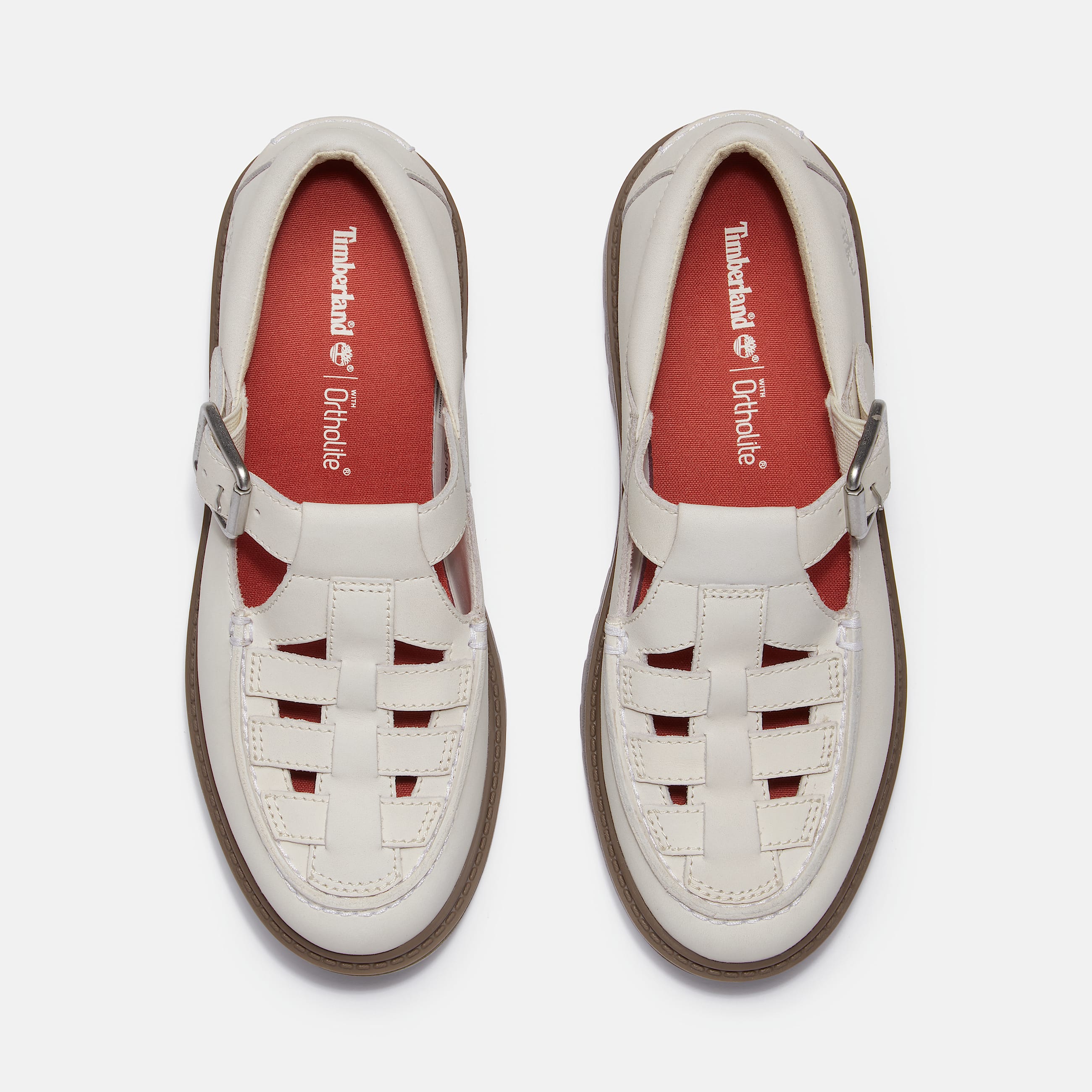 Womens Stone Street Platform Buckle Shoe TBL Natural Nubuck ALT2