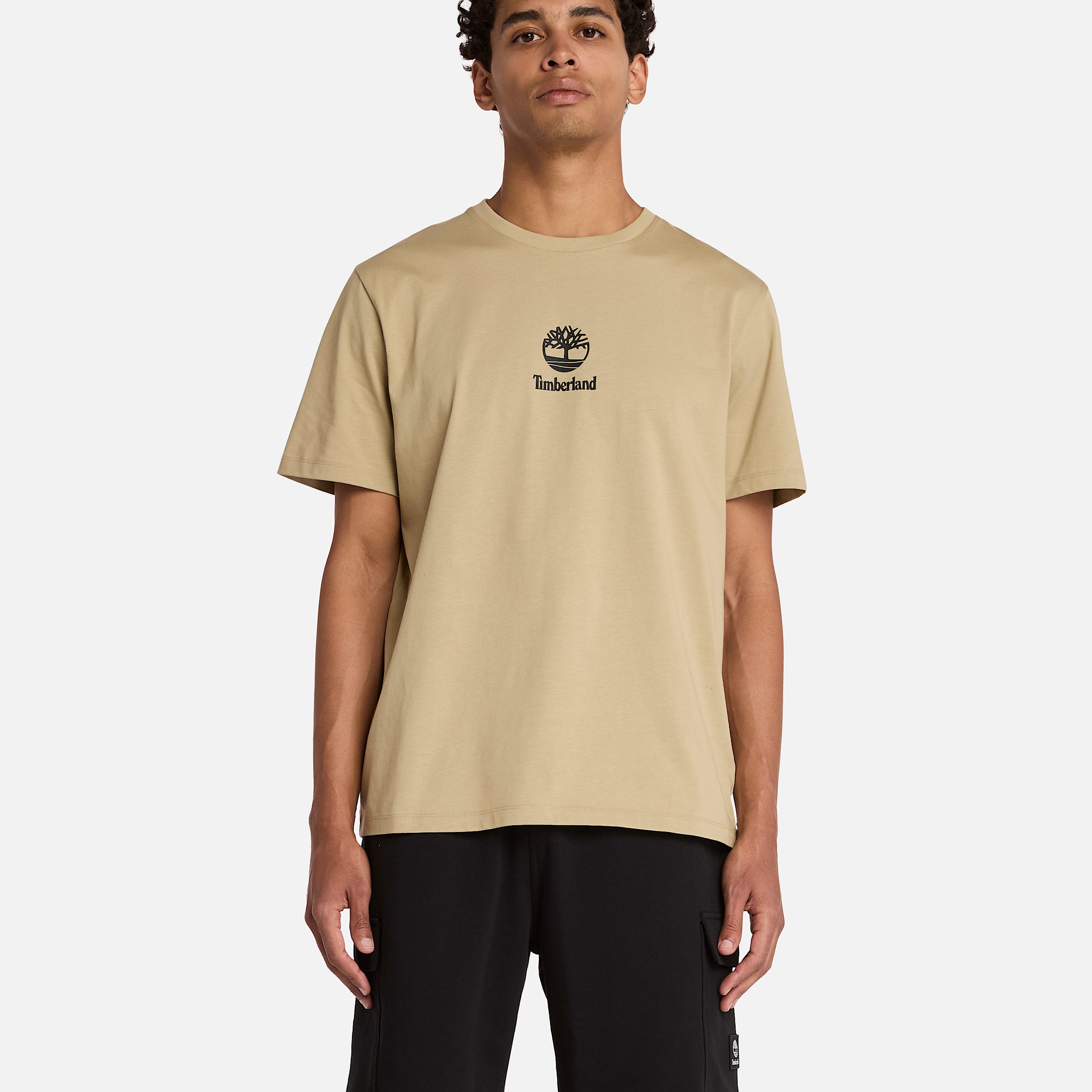 Woven Badge Cargo Sweatshort TBL Black ALT2