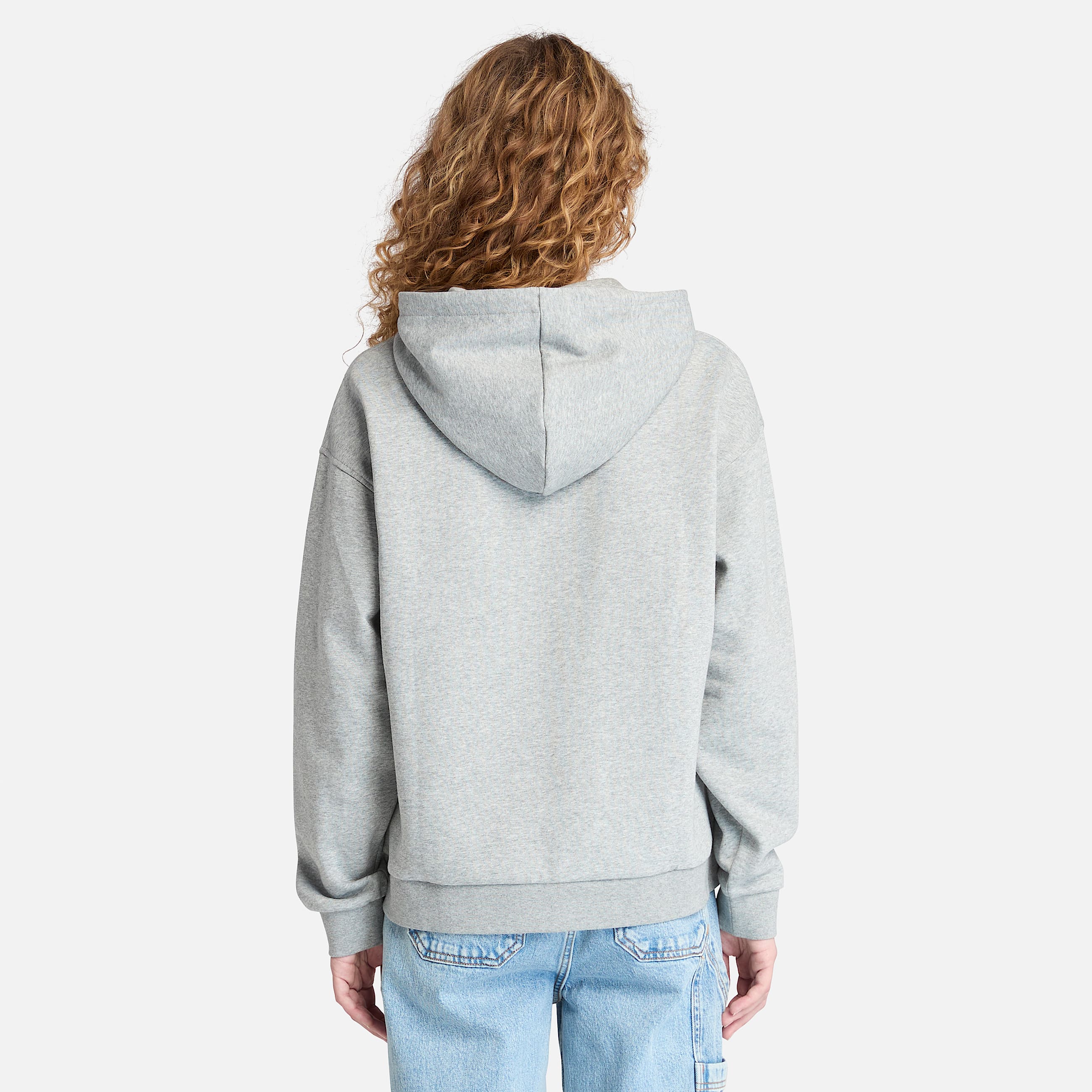 Sudadera con capucha Northwood Brushed Back para mujer TBL Gris jaspeado ALT9