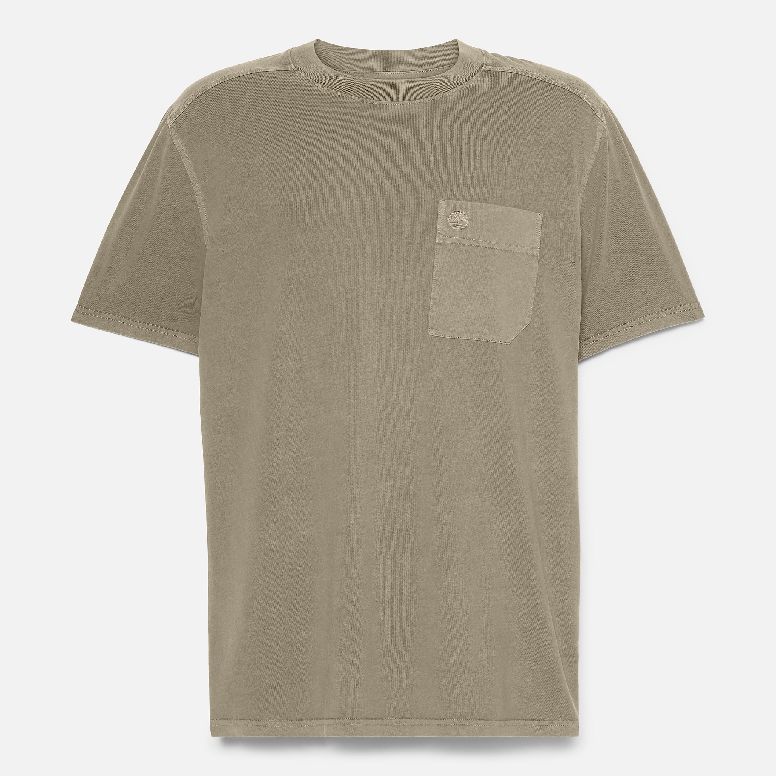 Mens Merrymack River Chest Pocket TShirt TBL Leaf Green ALT10