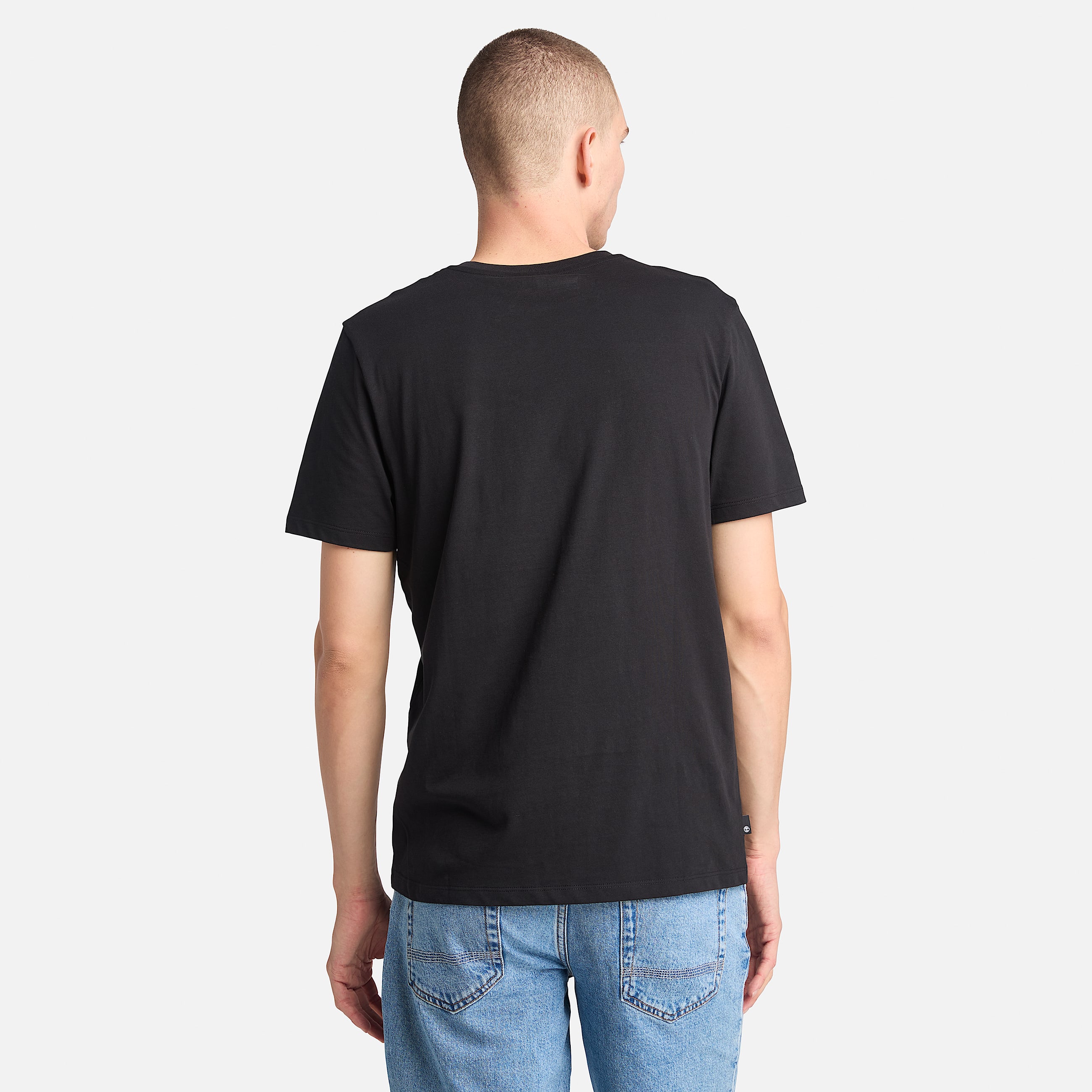 Mens Stack Logo Camo ShortSleeve TShirt TBL Black ALT9